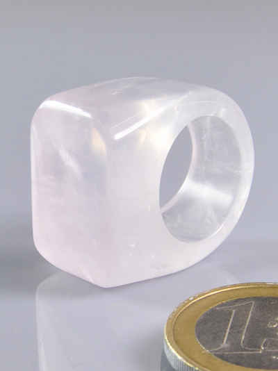 StoneTrip Silberring Ring Rosenquarz