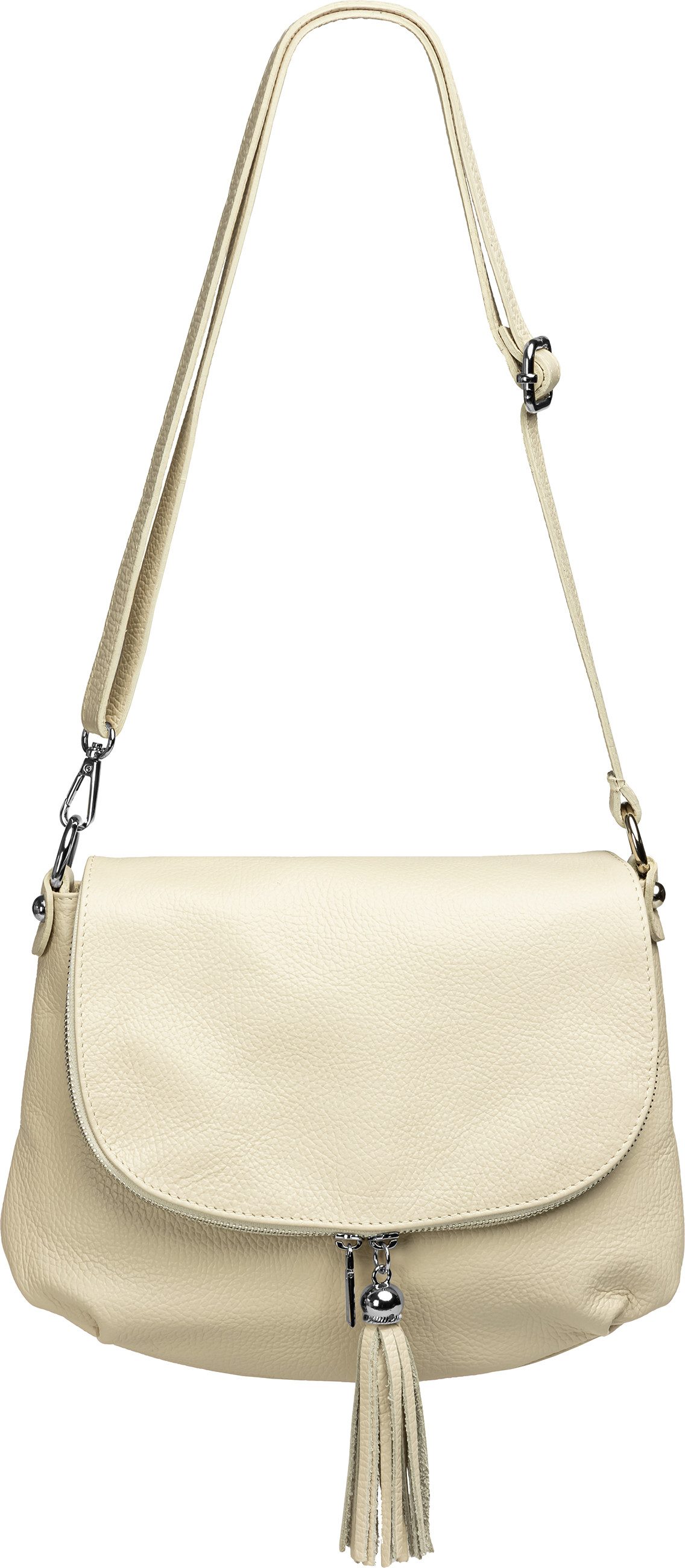 Umhängetasche Klassische Damen Leder Handtasche - CLASSIC LINE - Modell No.810