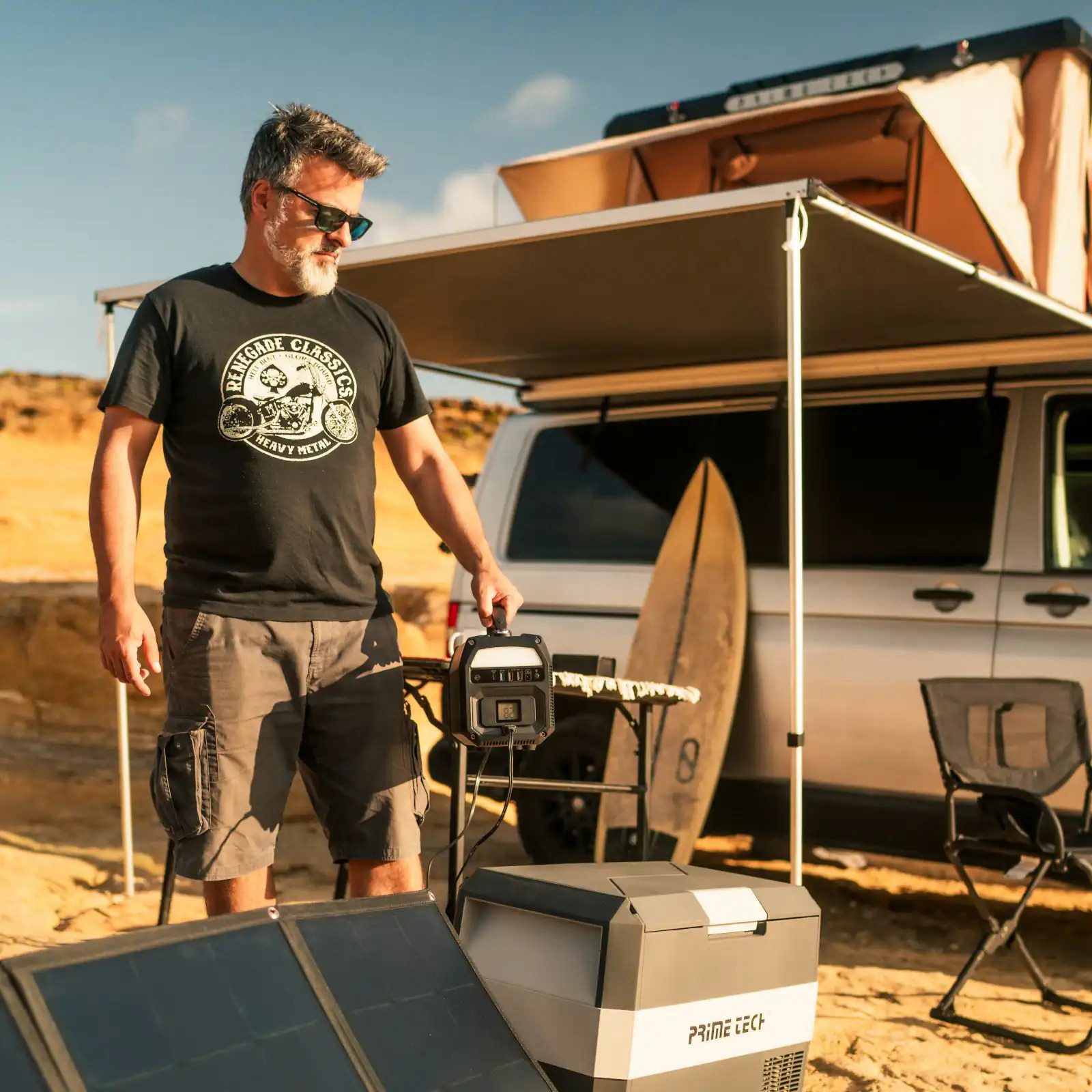 Prime Tech Elektrische Kühlbox Kompressor-Kühlbox (30l), 30 l