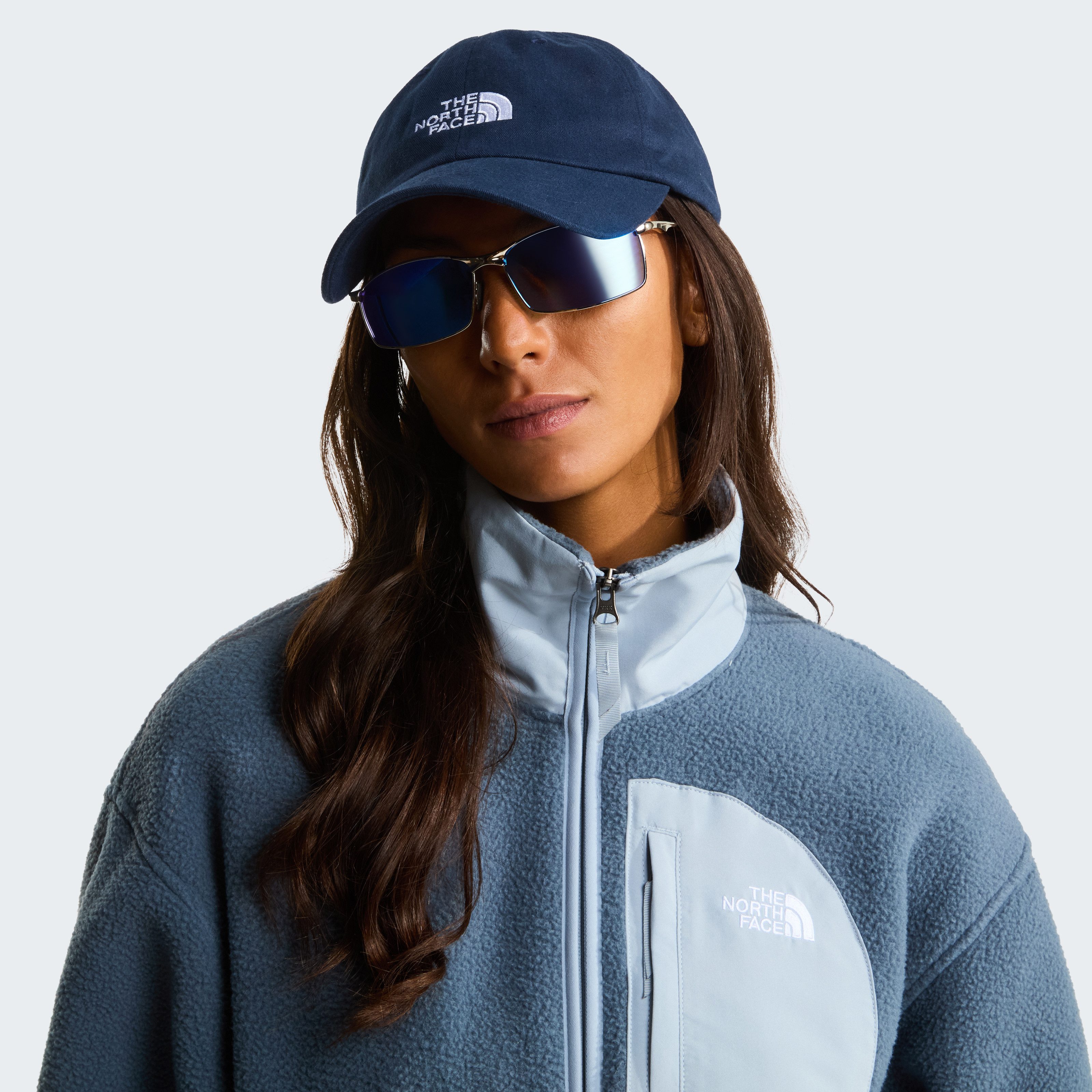The North Face Baseball Cap NORM HAT sportlicher Stil, mit gebogener Krempe, aus Baumwolle und Polyester