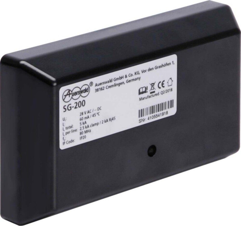 Auerswald Klemmen Auerswald Überspannungsschutzmodul SG-200