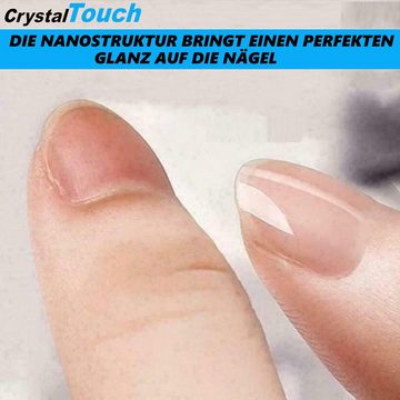 MAVURA Glasnagelfeile CrystalTouch Nano Kristall Glasfeile Professionelle, Glasnagelfeile Nagelfeile Nagel Feile Maniküre Pflege