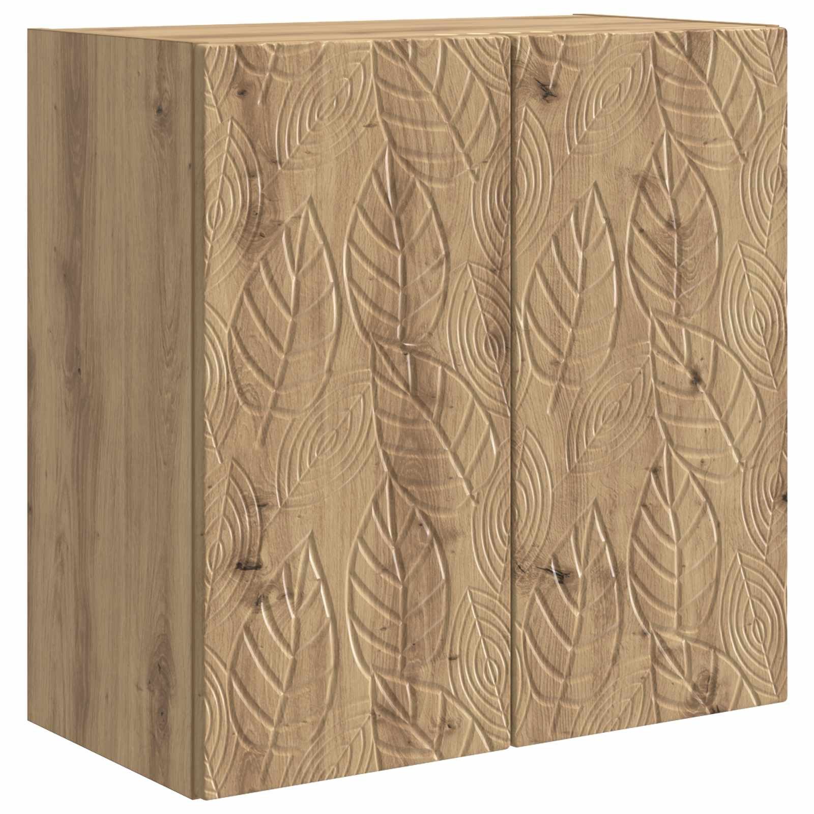 Schranksystem Wandschrank 59 x 31 x 60 cm Holzwerkstoff Artisan-Eiche