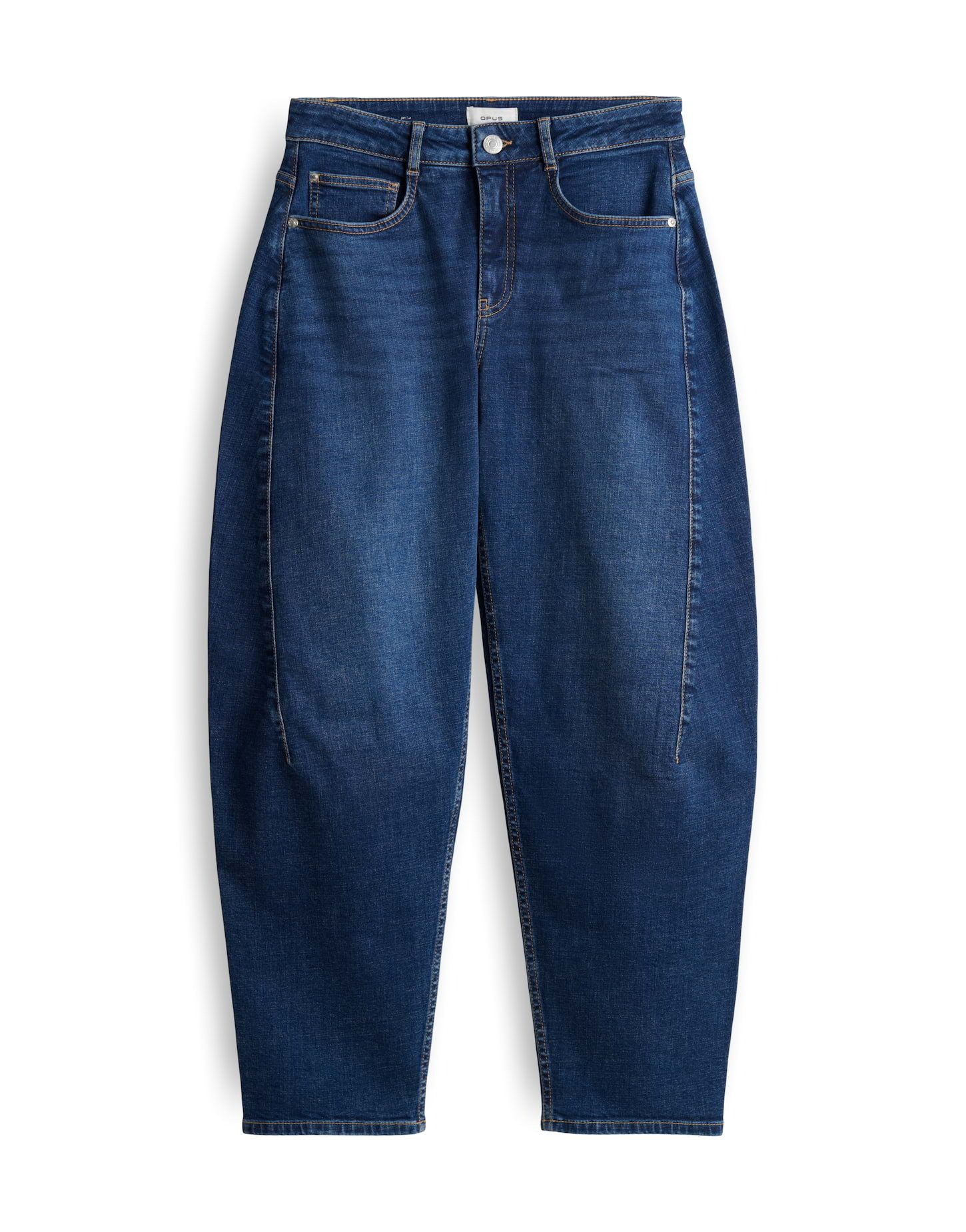 OPUS Relax-fit-Jeans Denim Pants mit ovalem Bein Authentische Waschung mit moderner Form