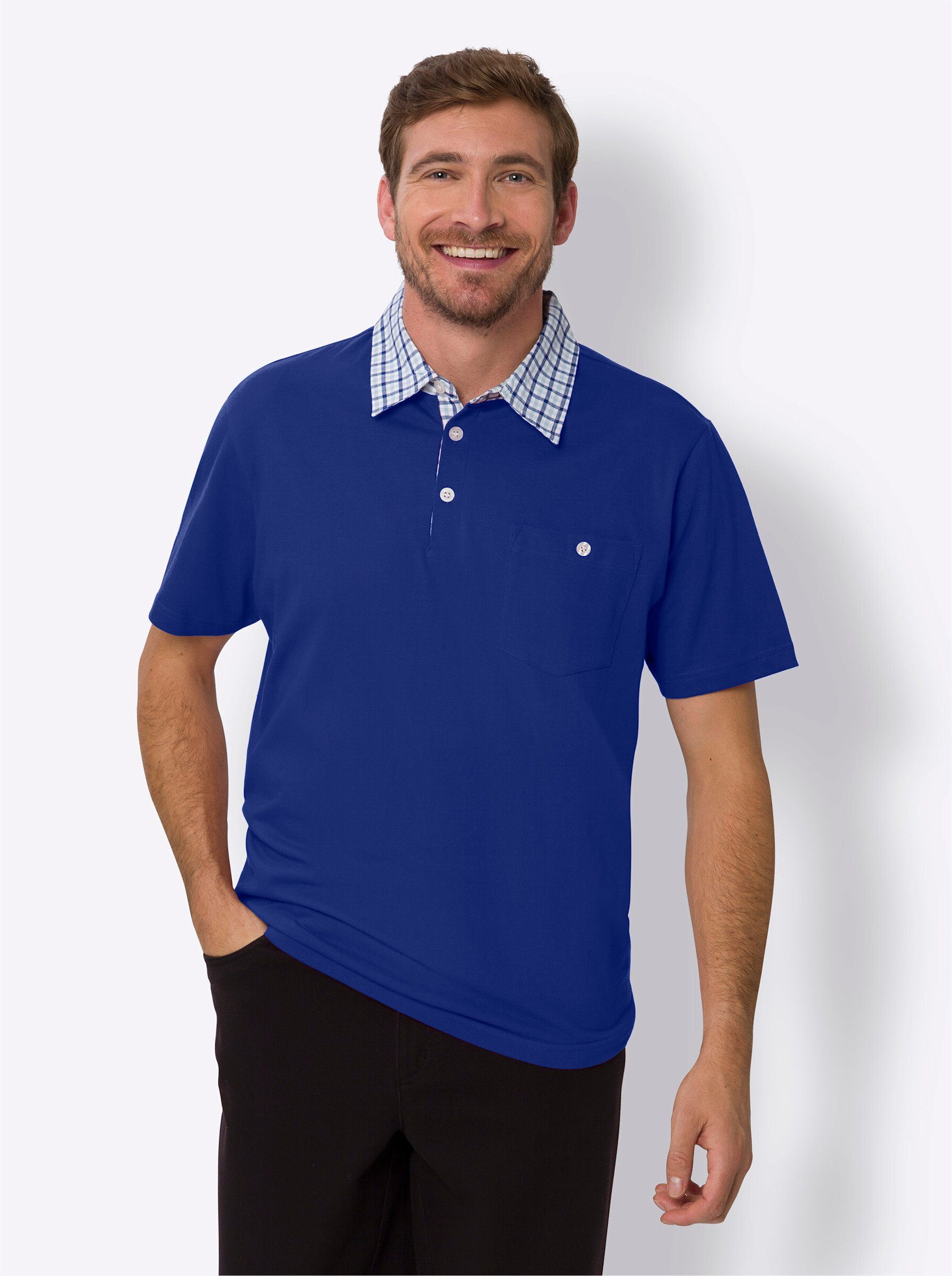 Classic Basics Poloshirt aus reiner Baumwolle