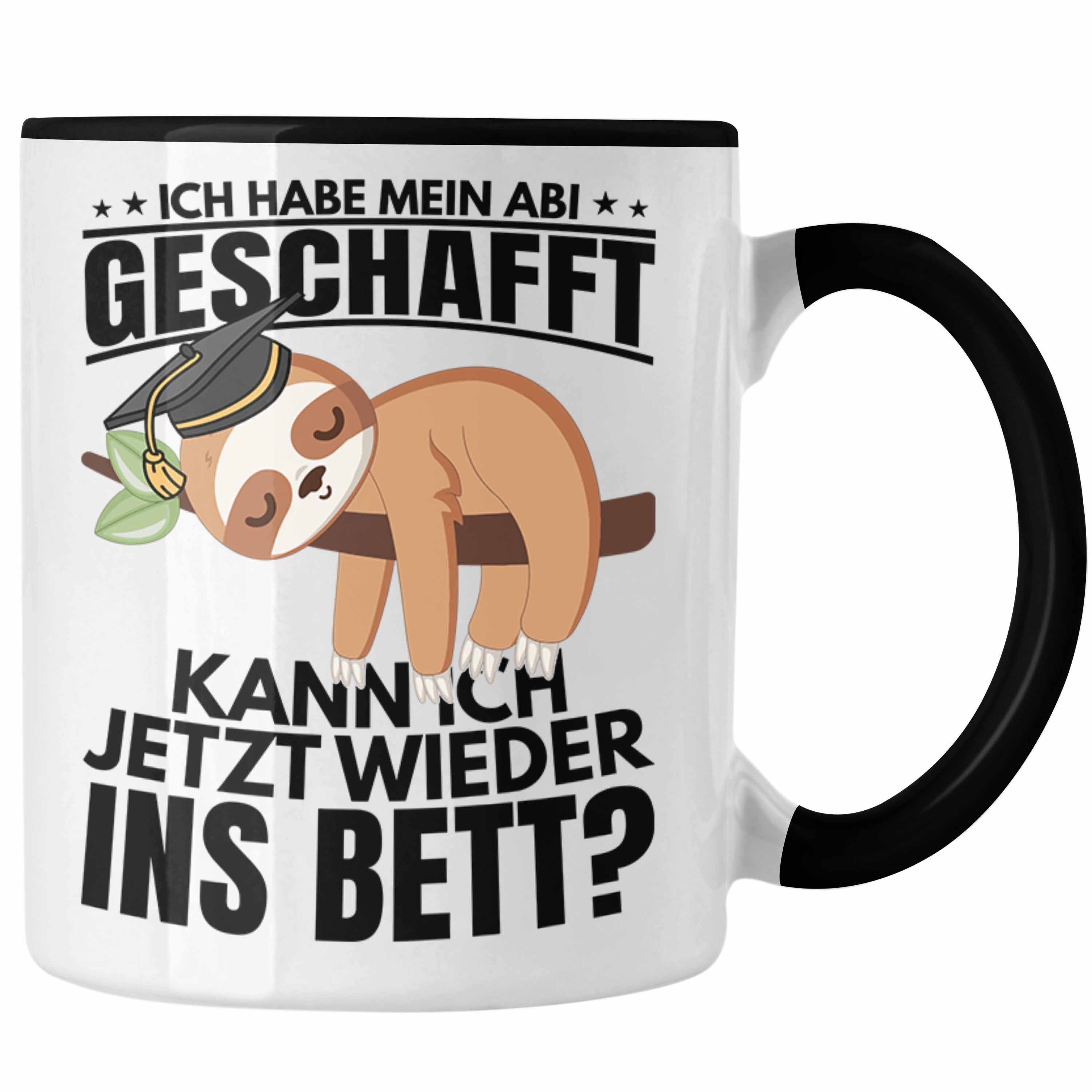 Trendation Tasse Trendation - Abi 2023 Geschenk Abschluss Abitur Schwarz