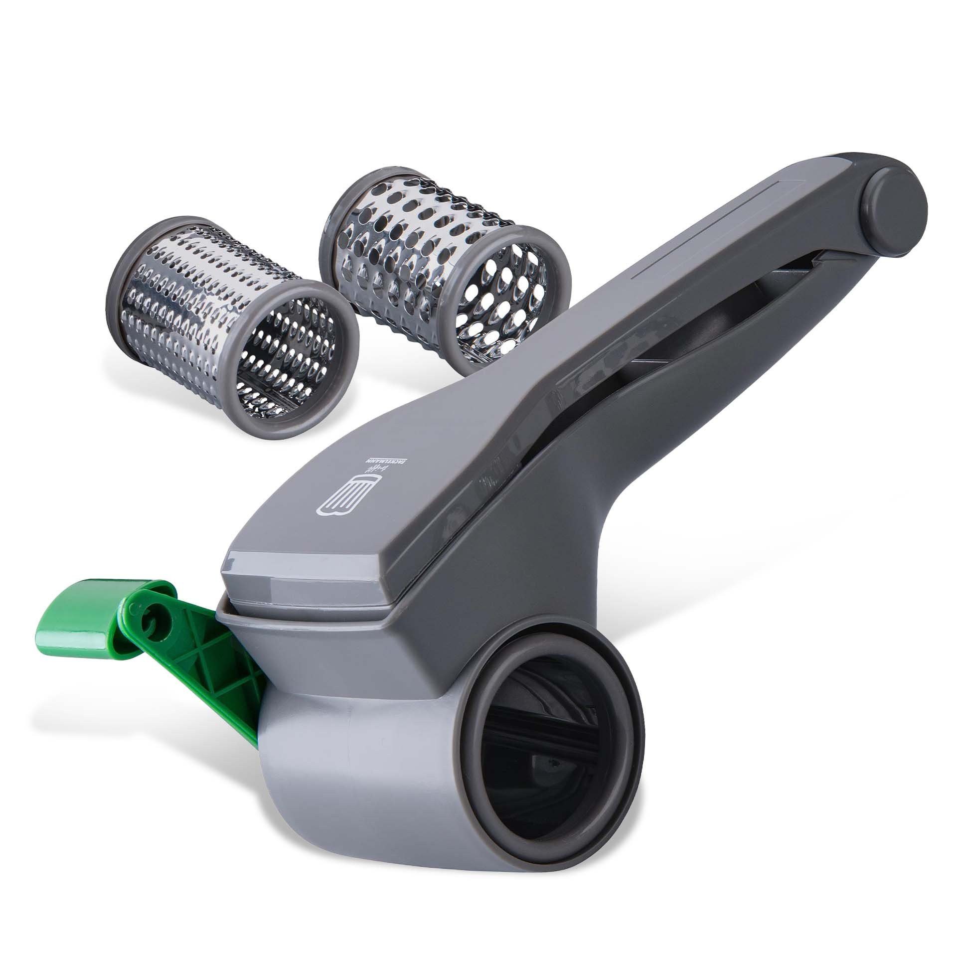 Chefkoch trifft Fackelmann Trommelreibe Trommelreibe für Gemüse, Käse oder Nüsse