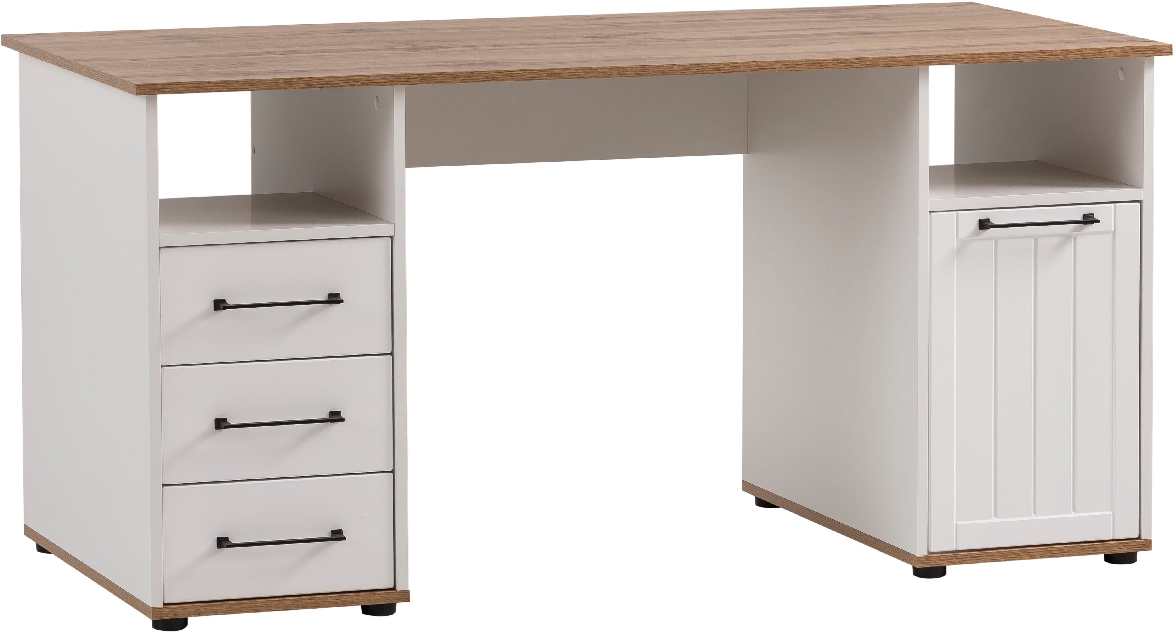 Schildmeyer Schreibtisch Jelda, in Landhausoptik, Holzdekor günstig online kaufen