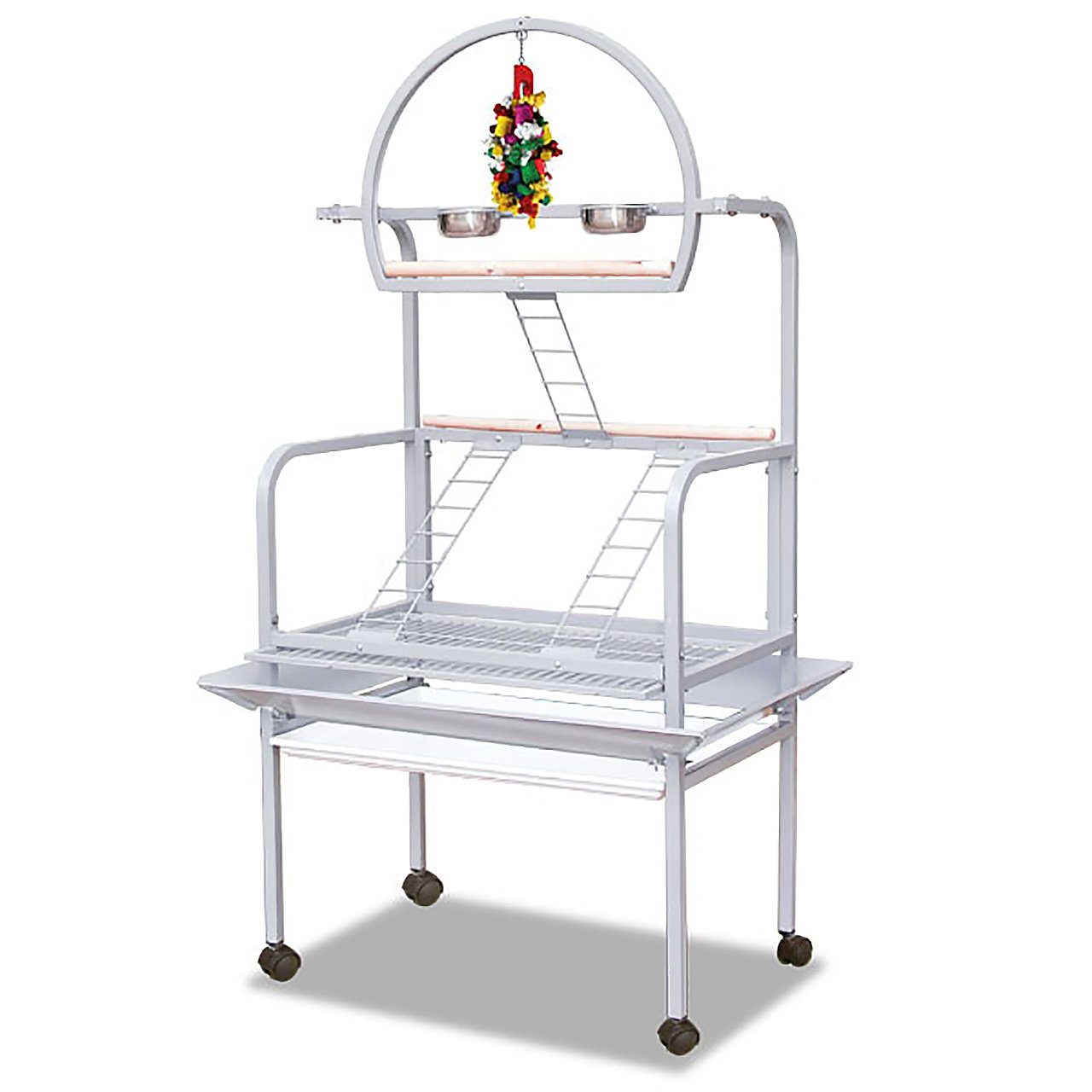 Vogelkäfig New Sunlite Papageien-Freisitz, 103x74x180cm, robust