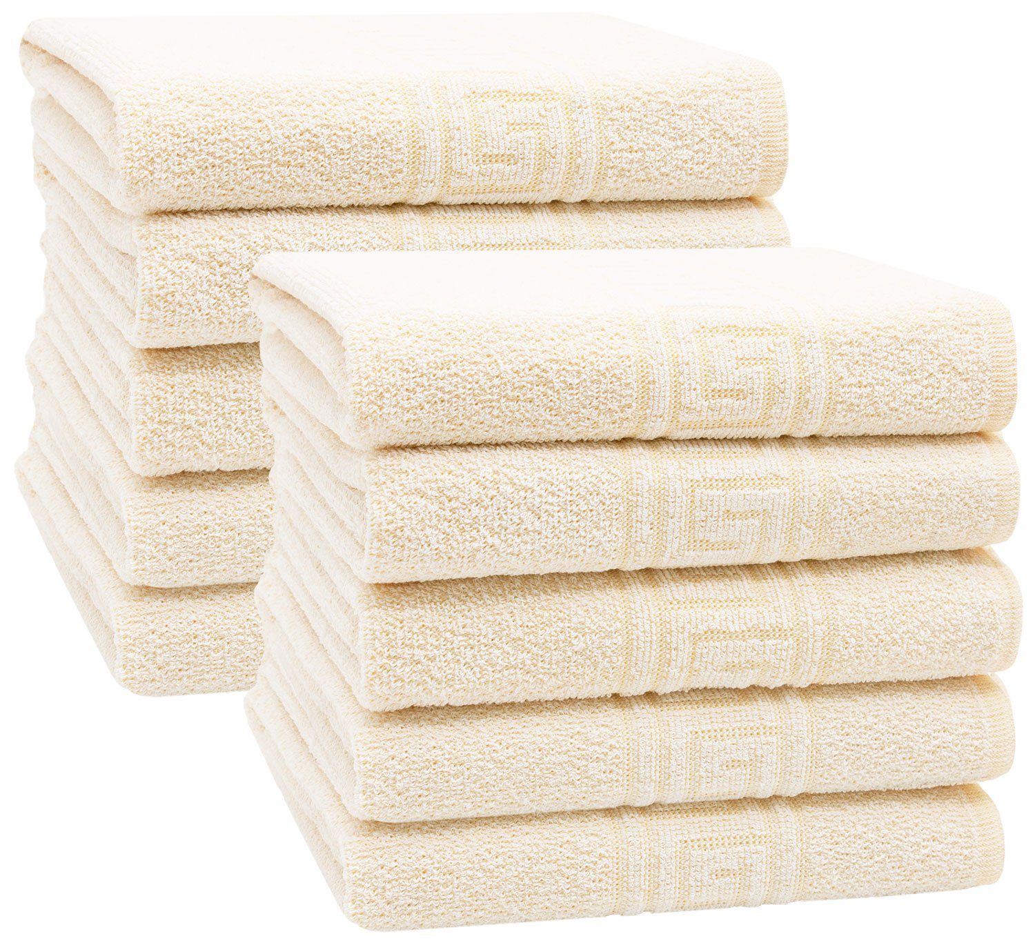 ZOLLNER Handtücher, Frottier (10-St), 50 x günstig online kaufen