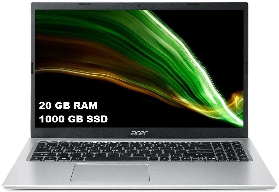Acer Ultra Laptop Intel Core i7-1165G7, 20GB / 32GB / 36GB RAM Windows 11 Business-Notebook (43,9 cm/17,3 Zoll, Intel Core i7 1165G7, Intel Iris Xe Graphics, 1000 GB SSD)