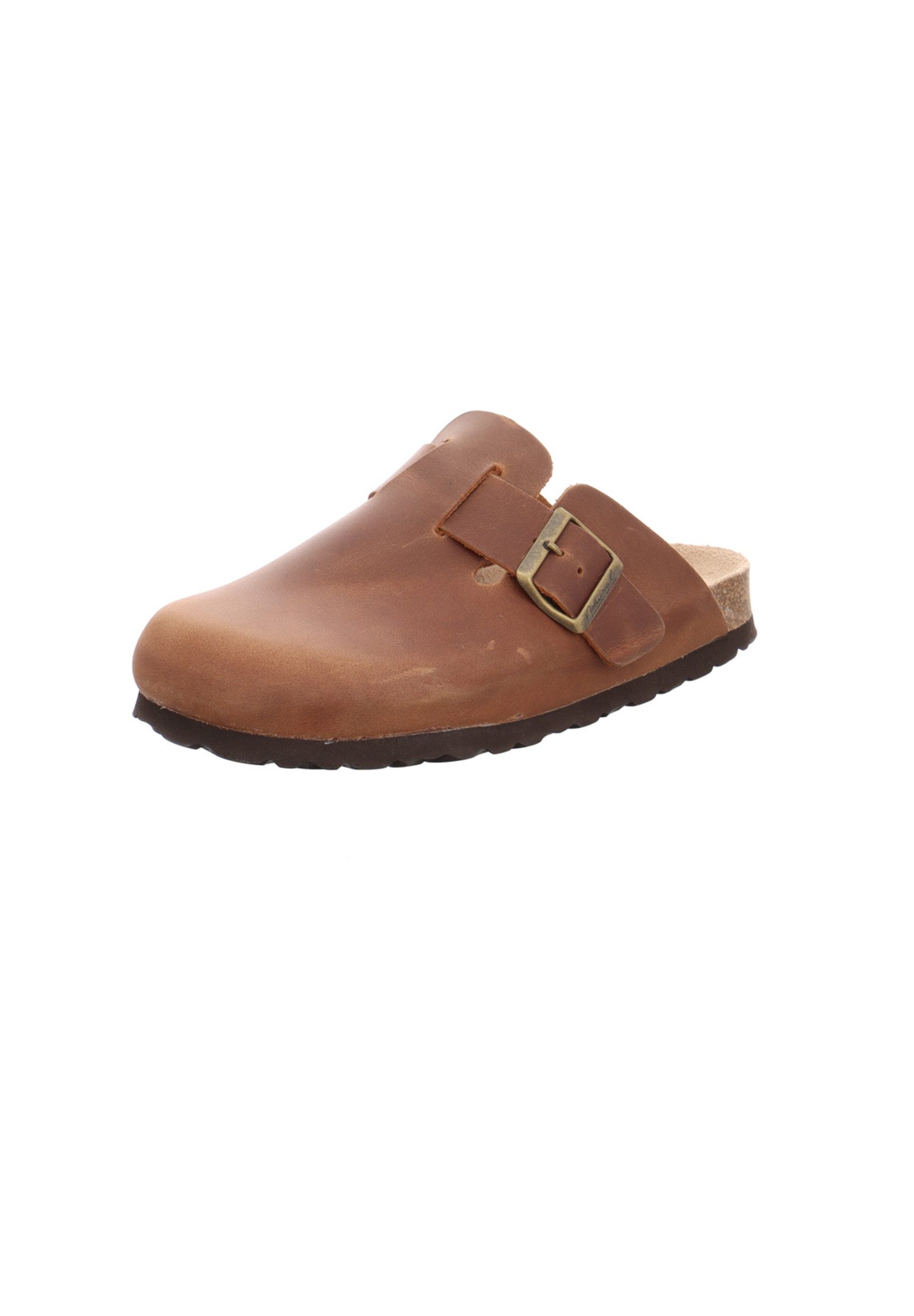 natural Sense Clogs Tieffußbett Braun Pantolette günstig online kaufen