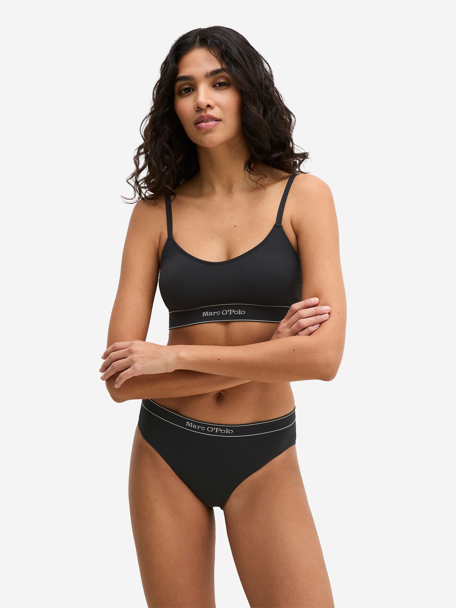 Marc O'Polo Maxislip New Seamless (3-St) Hoher Slip, Taillenslip, High Waist Slip