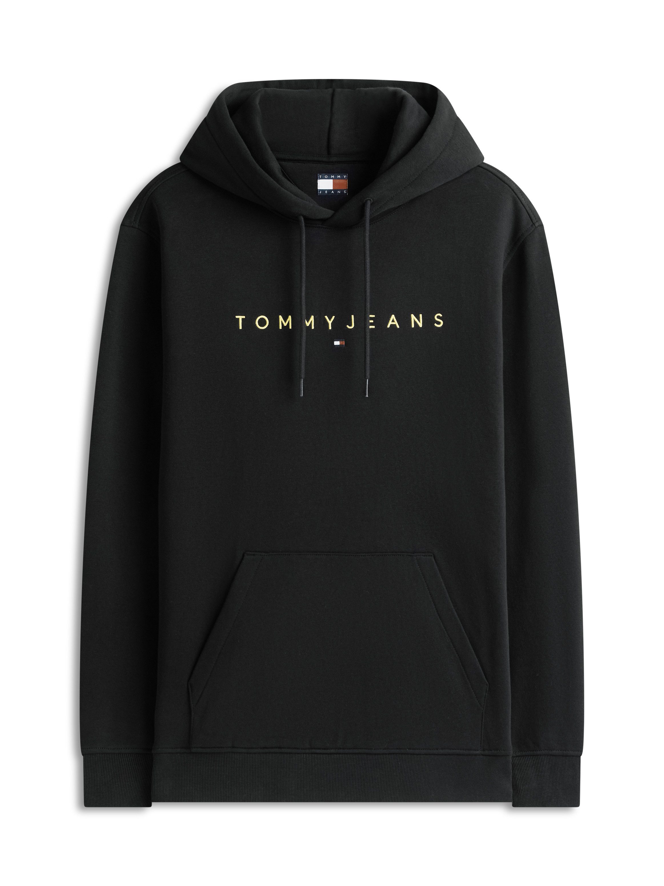Tommy Jeans Hoodie TJM REG LINEAR LOGO HOODIE EXT mit Logo-Stickerei