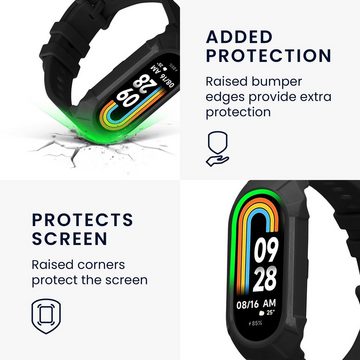 kwmobile Uhrenarmband Sportarmband für Xiaomi Mi Band 8, Armband TPU Silikon Fitnesstracker