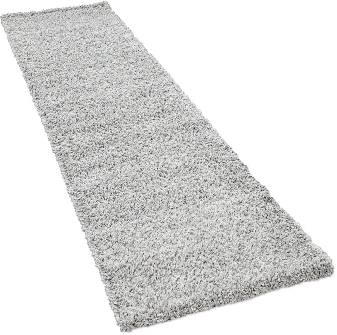 Paco Home Hochflor-Teppich Sky 250, rechteckig, Höhe: 34 mm, gewebt, Uni-Fa günstig online kaufen