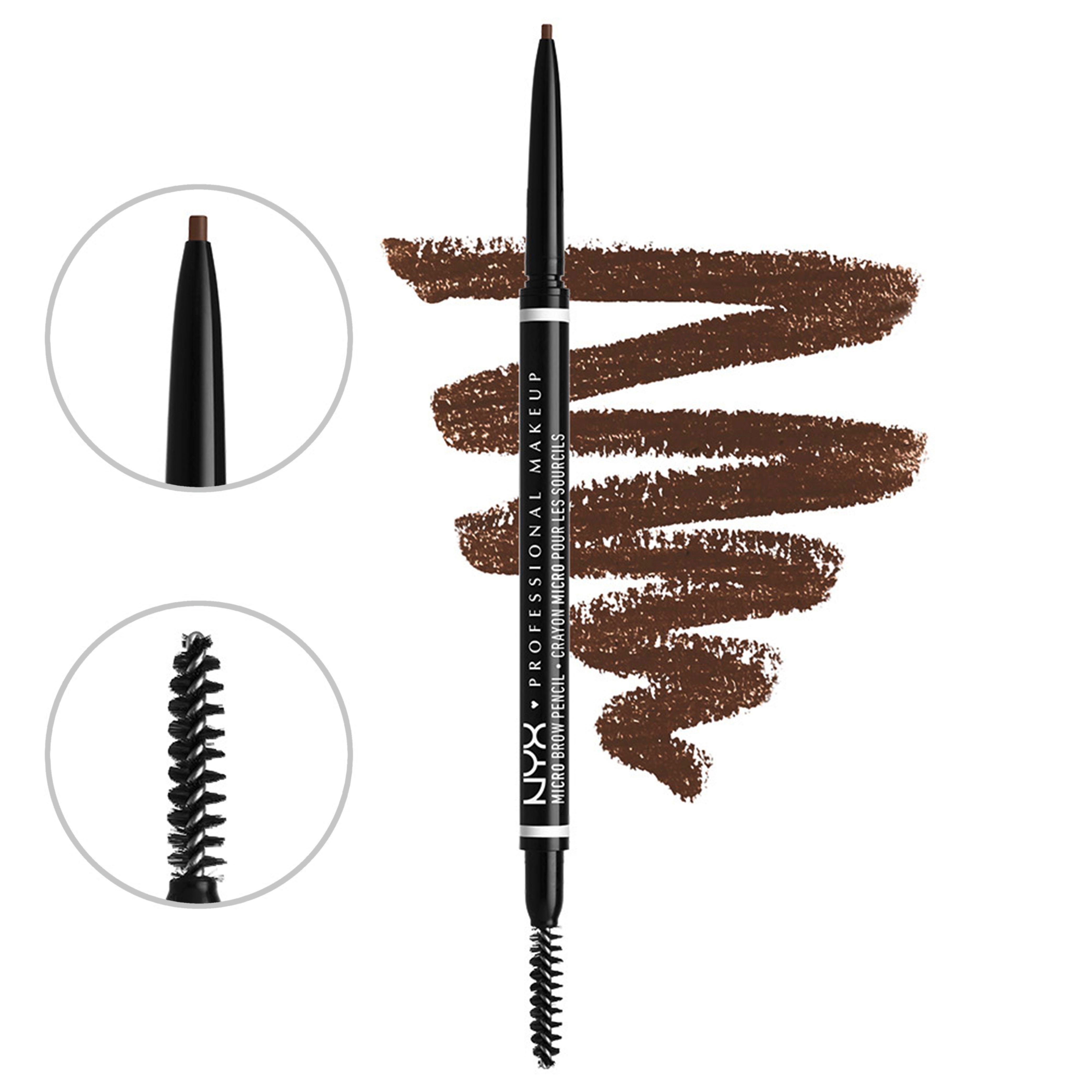 NYX PROFESSIONAL MAKEUP Augenbrauen-Stift MICRO BROW PENCIL, mit feinen Härchen