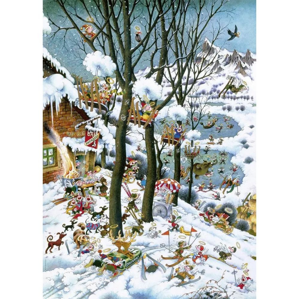 HEYE Puzzle In Winter Puzzle 1000 Teile, 1000 Puzzleteile