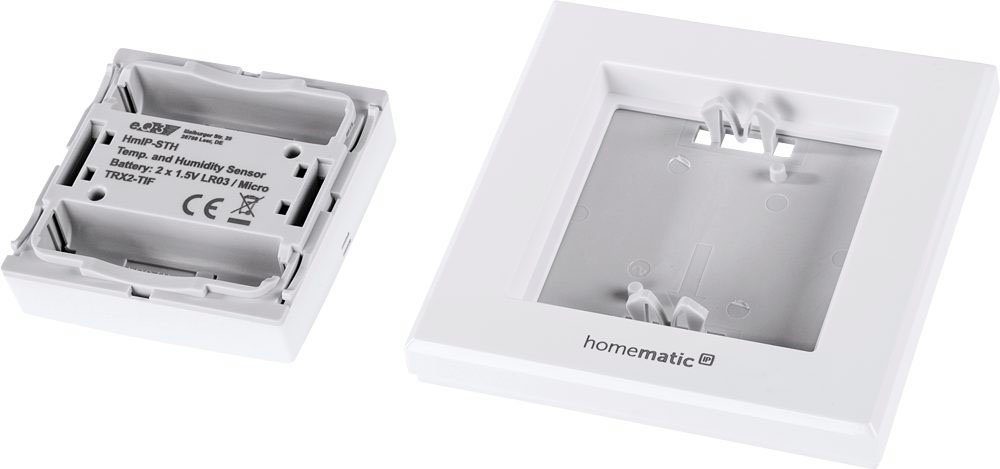 IP (150181A0) Temperatur- – und Luftfeuchtigkeitssensor Homematic innen Sensor