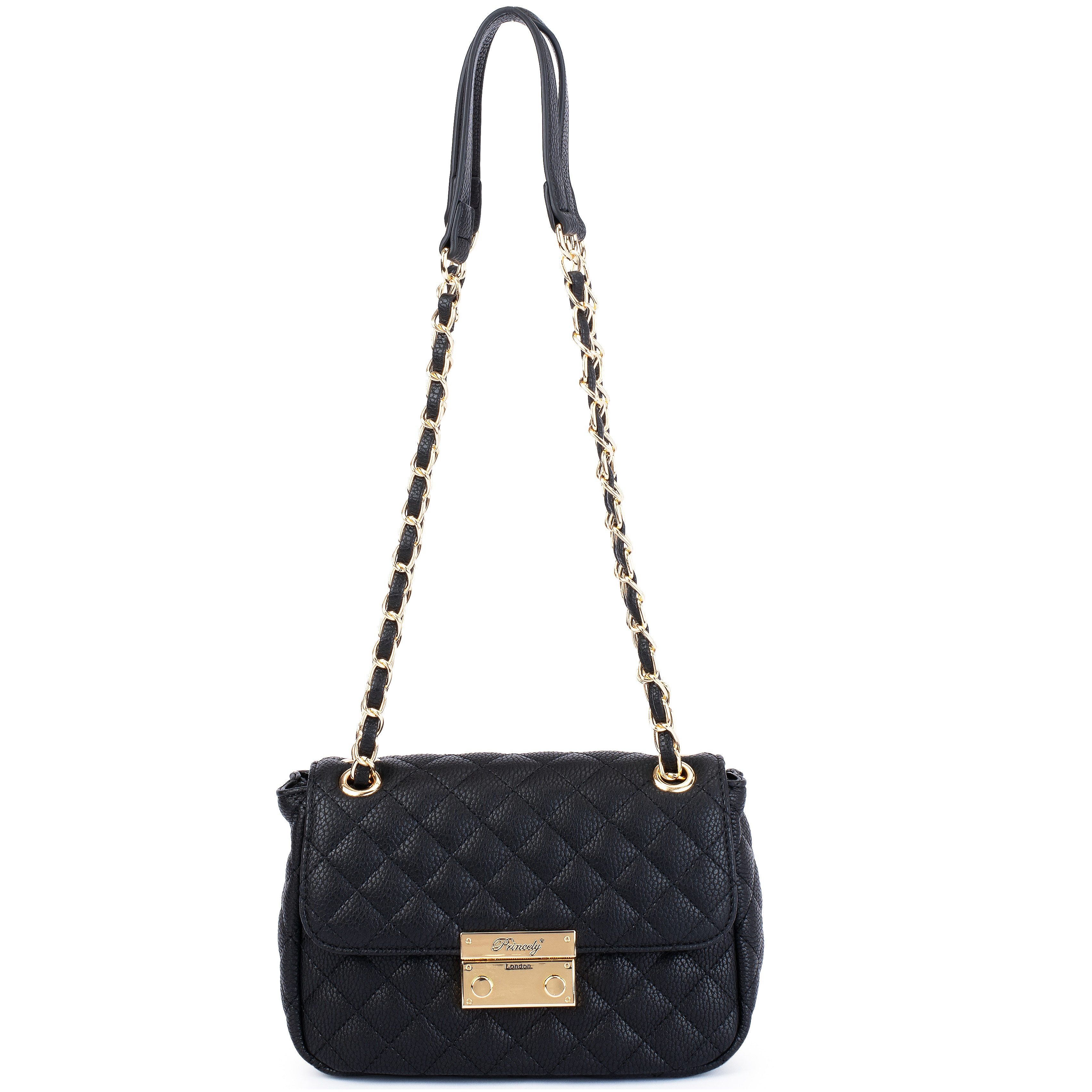 Princely London Schultertasche Jacky - Elegante Umhängetasche