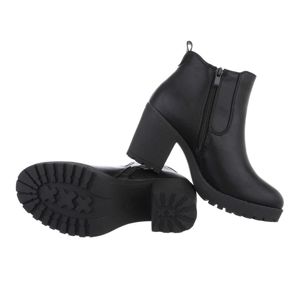 Ital-Design Damen Chelsea Freizeit High-Heel-Stiefelette (84206475) günstig online kaufen