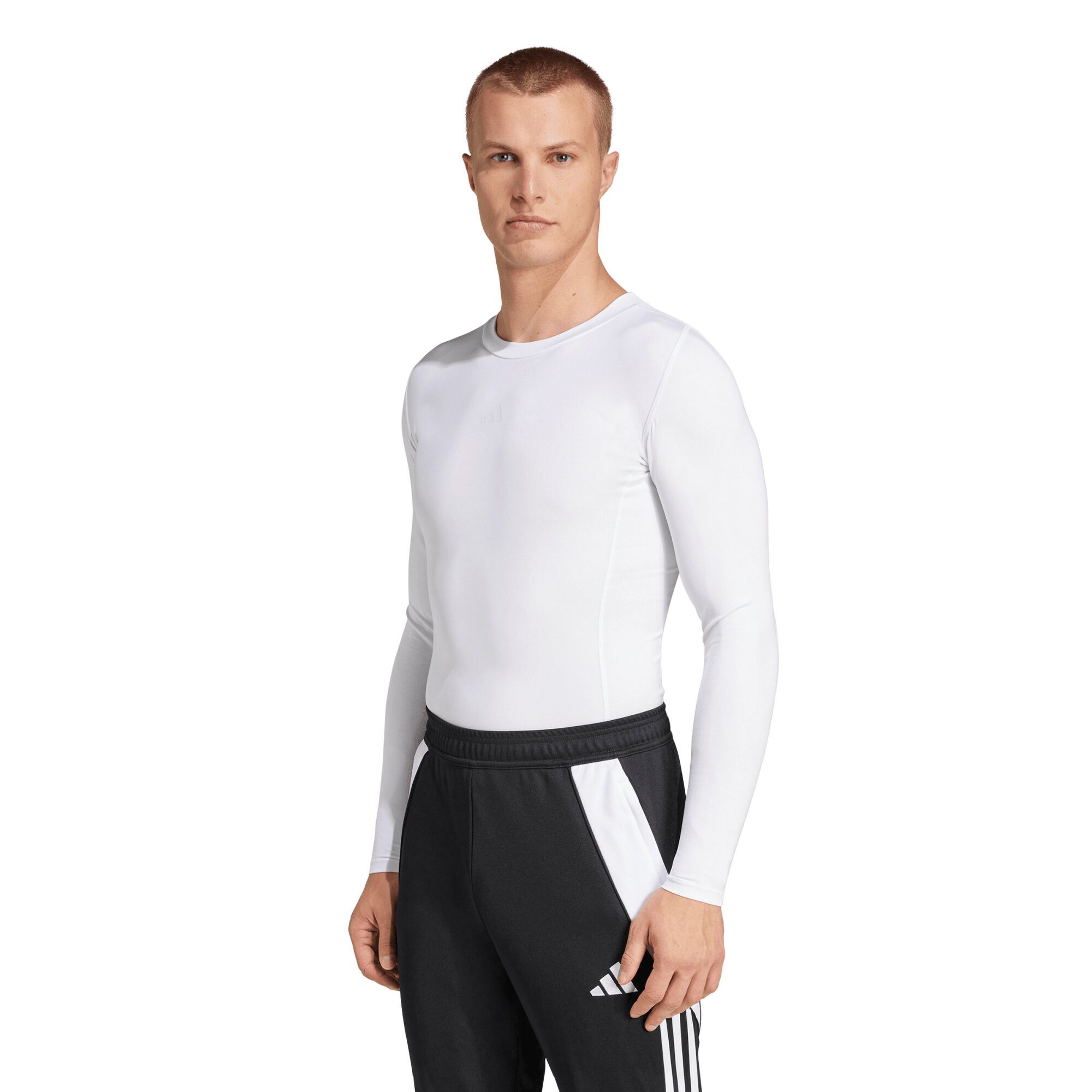 adidas Performance Langarmshirt adidas Herren Langarmshirt Techfit LS TEE M