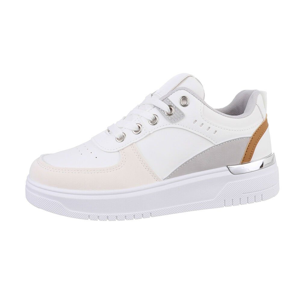 Ital-Design Damen Low-Top Freizeit Sneaker (85878401) Flach Sneakers Low in günstig online kaufen