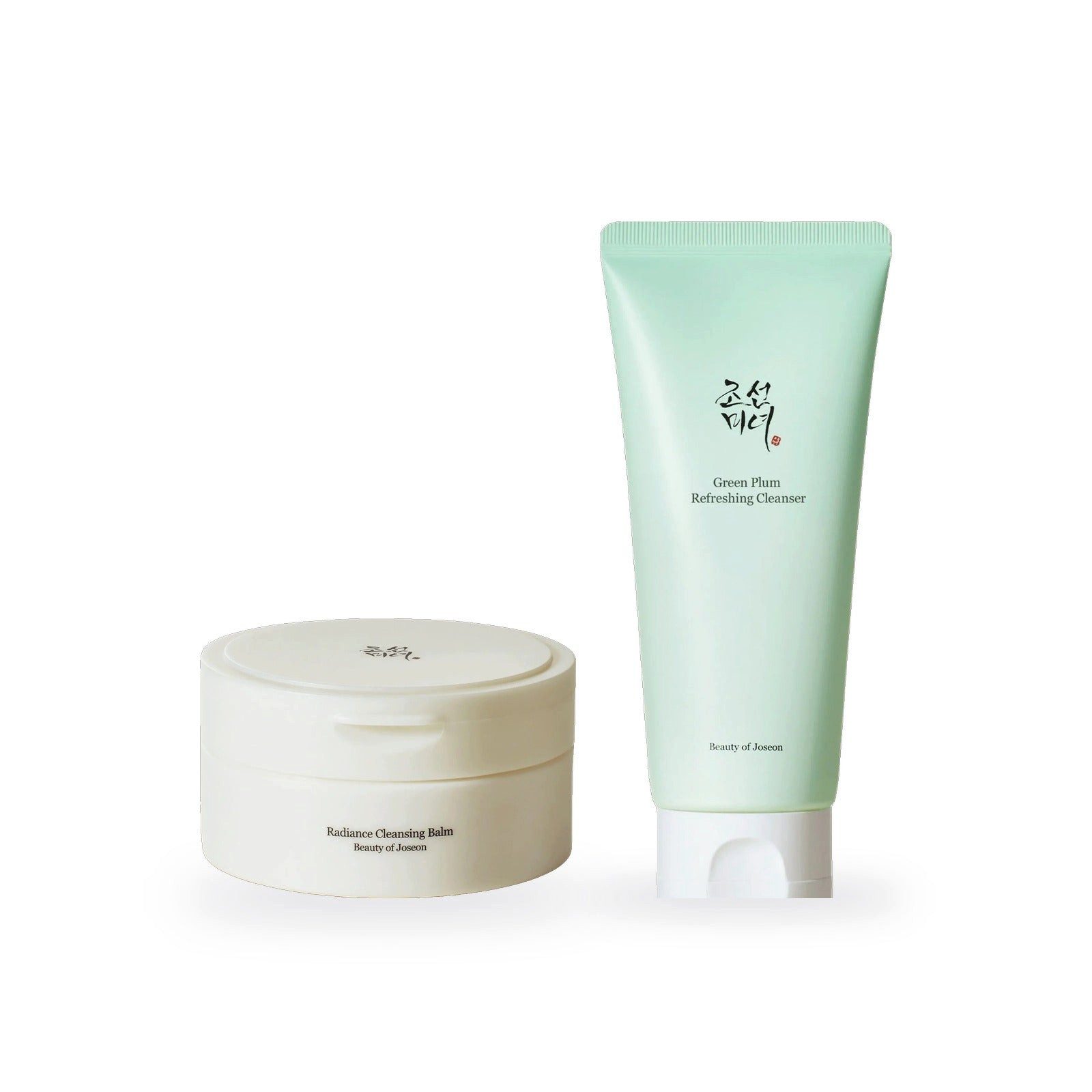 Beauty of Joseon Gesichtspflege-Set Double-Cleansing-Set: Radiance Cleansing Balm + Green Plum Cleanser, 2-tlg.