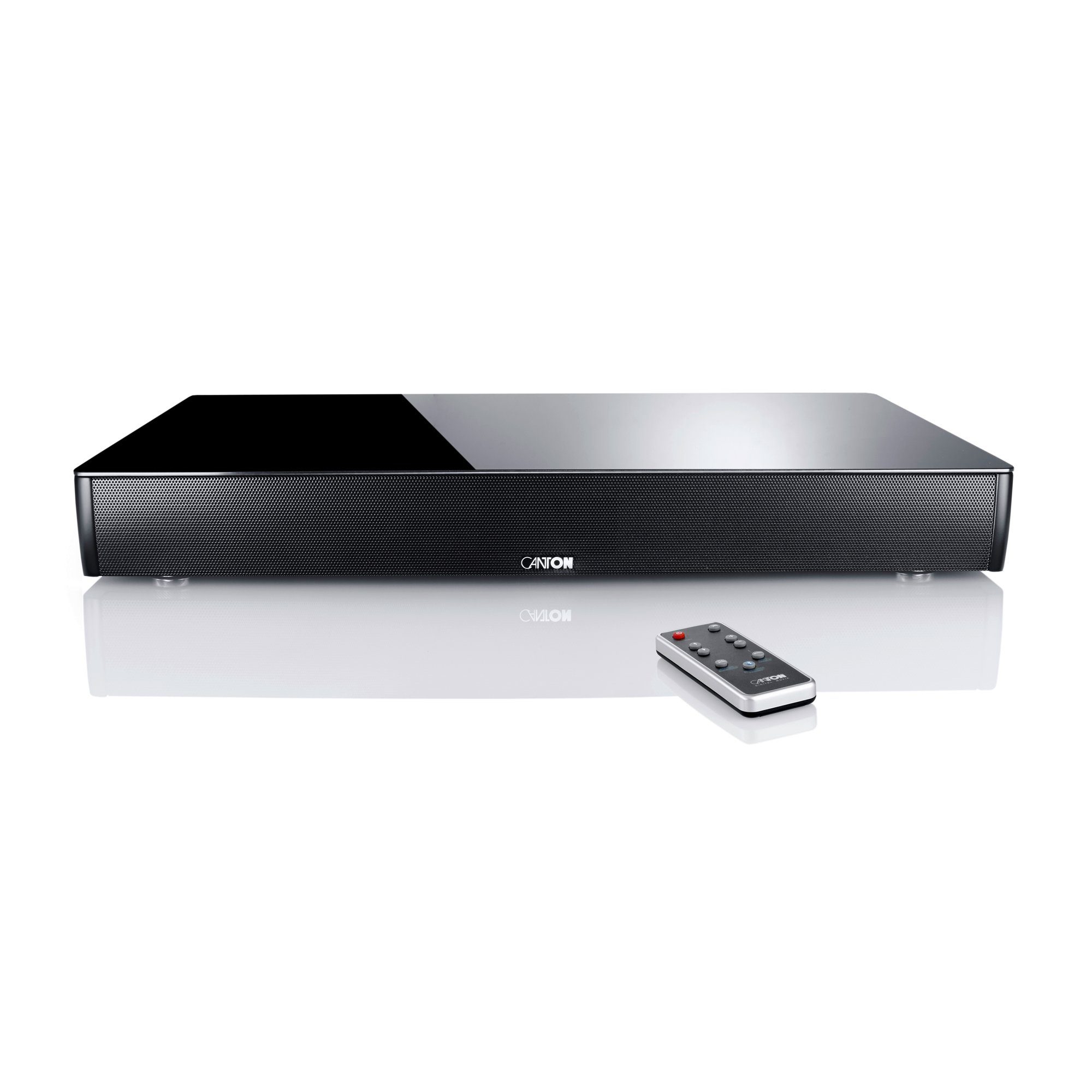 CANTON DM 60 schwarz mit Glas Sounddeck (Bluetooth® 3.0 Schnittstelle)