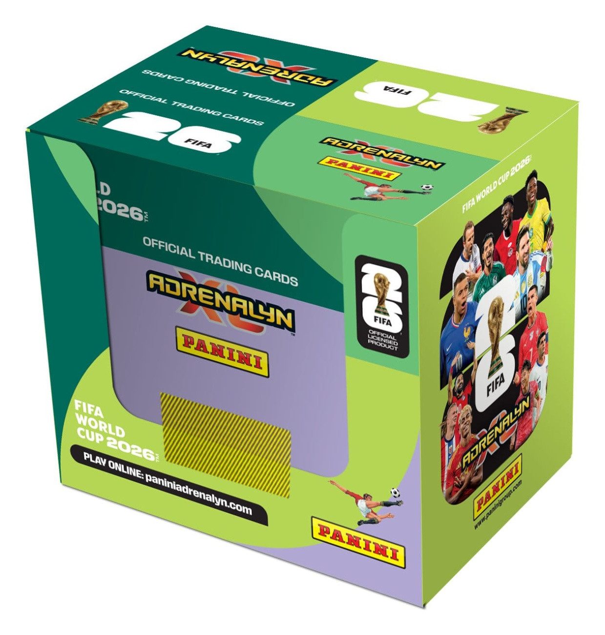Panini Sammelkarte FIFA World Cup 2026 Trading Cards Flow Pack Box (50)