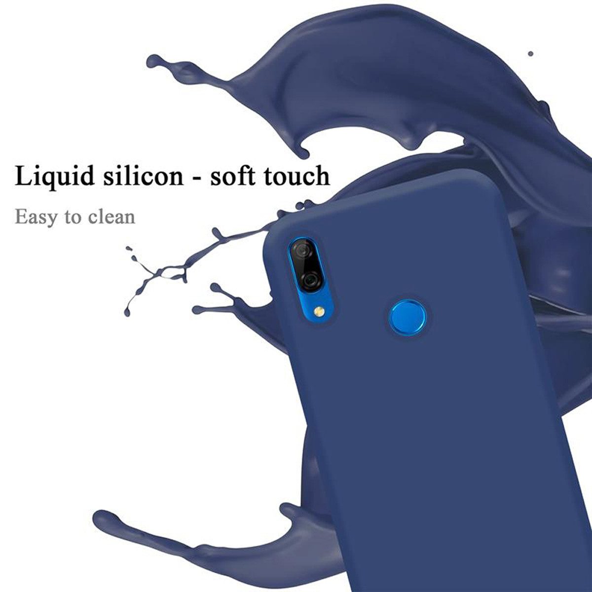 Cadorabo Handyhülle für Huawei P SMART Z / Y9 PRIME 2019 / Enjoy 10 PLUS Hülle Huawei P SMART Z / Y9 PRIME 2019 / Enjoy 10 PLUS, Flexible Hülle TPU Silikon Schutzhülle Back Cover Case