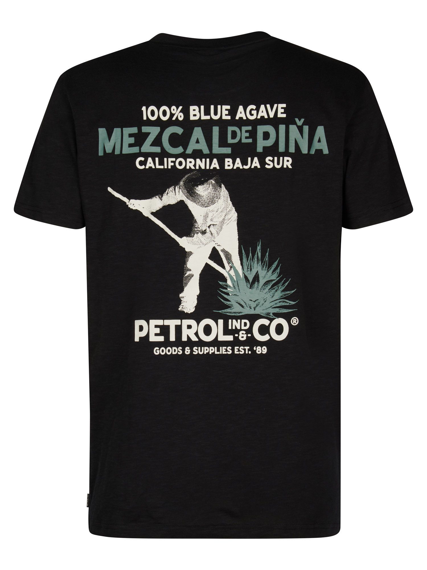 Petrol Industries T-Shirt Men T-Shirt mit Backprint
