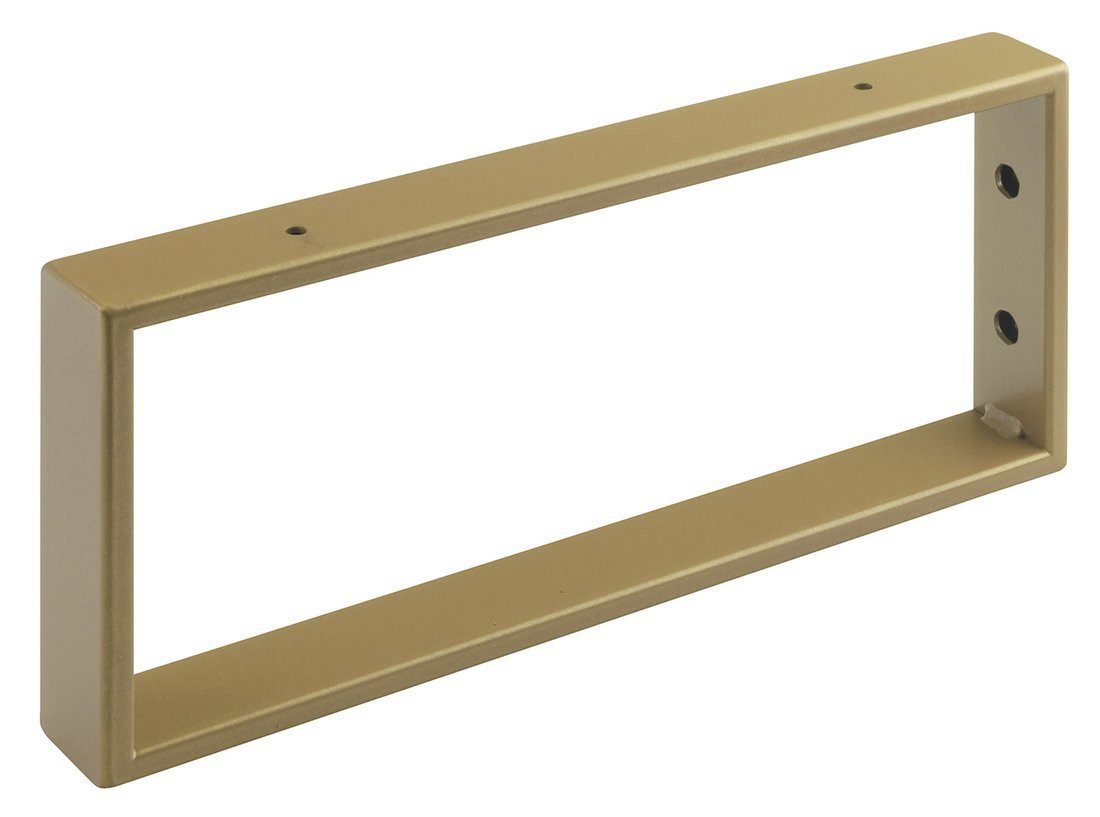 Sapho Ablageelement Konsole 350x150x40mm, lackierter Stahl, Gold matt, Sapho-30366
