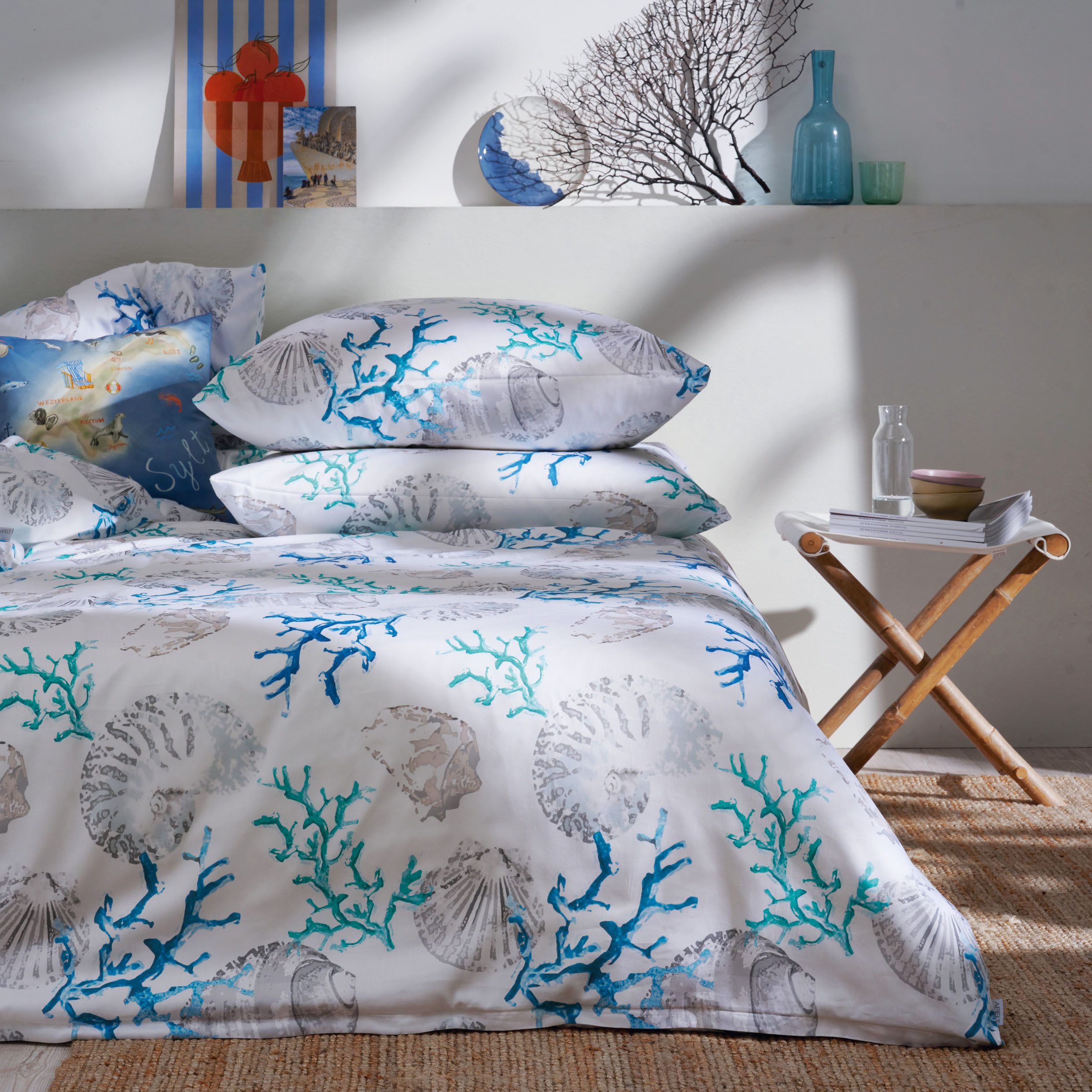 APELT Bettwäsche Coral Gots, Satin (Bio-Baumwolle), günstig online kaufen