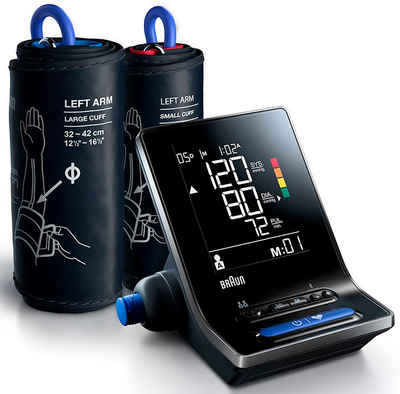 Braun Oberarm-Blutdruckmessgerät ExactFit™ 5 Connect BUA6350, mit 2 Manschettengrößen (22-42cm)