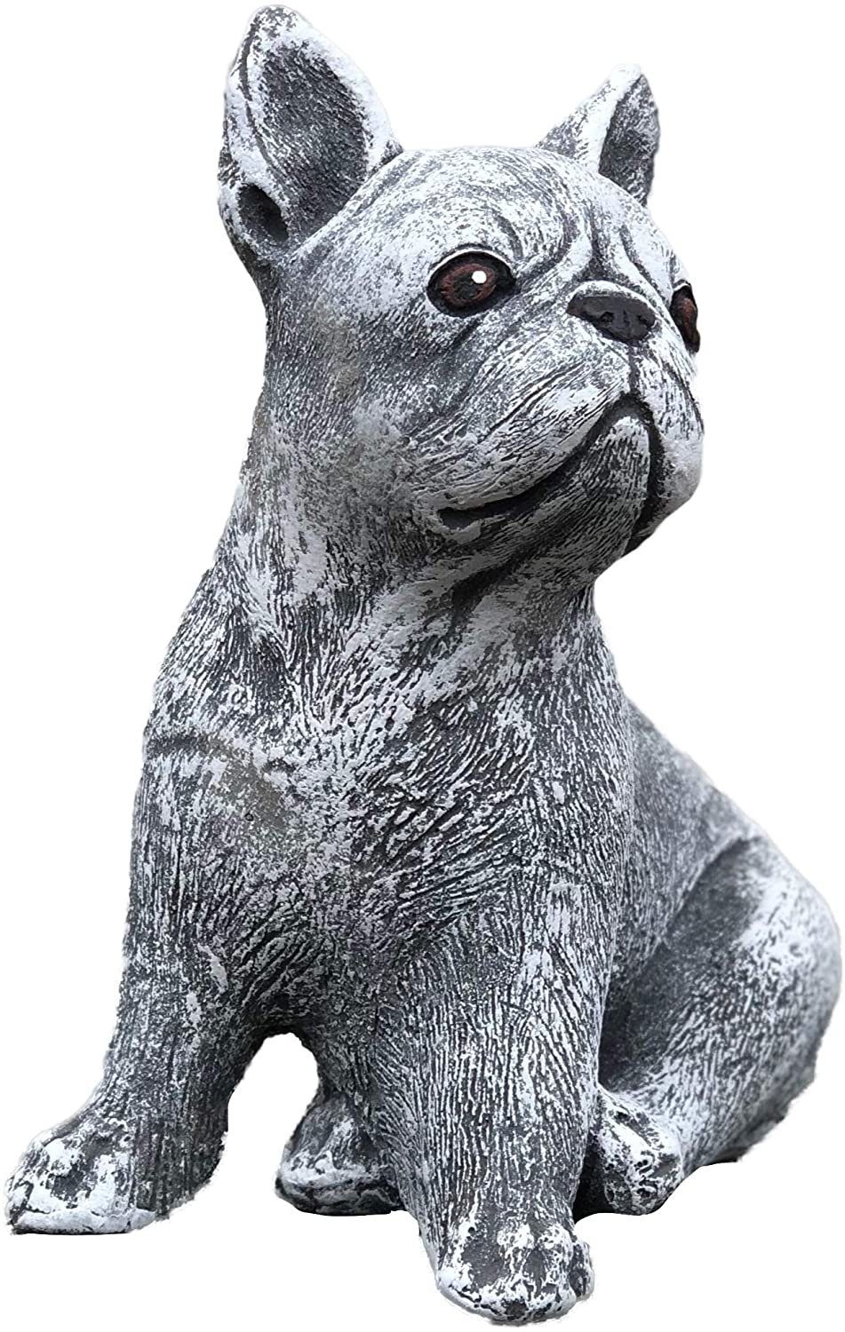 Gartenfigur Steinfigur Frenchie klein