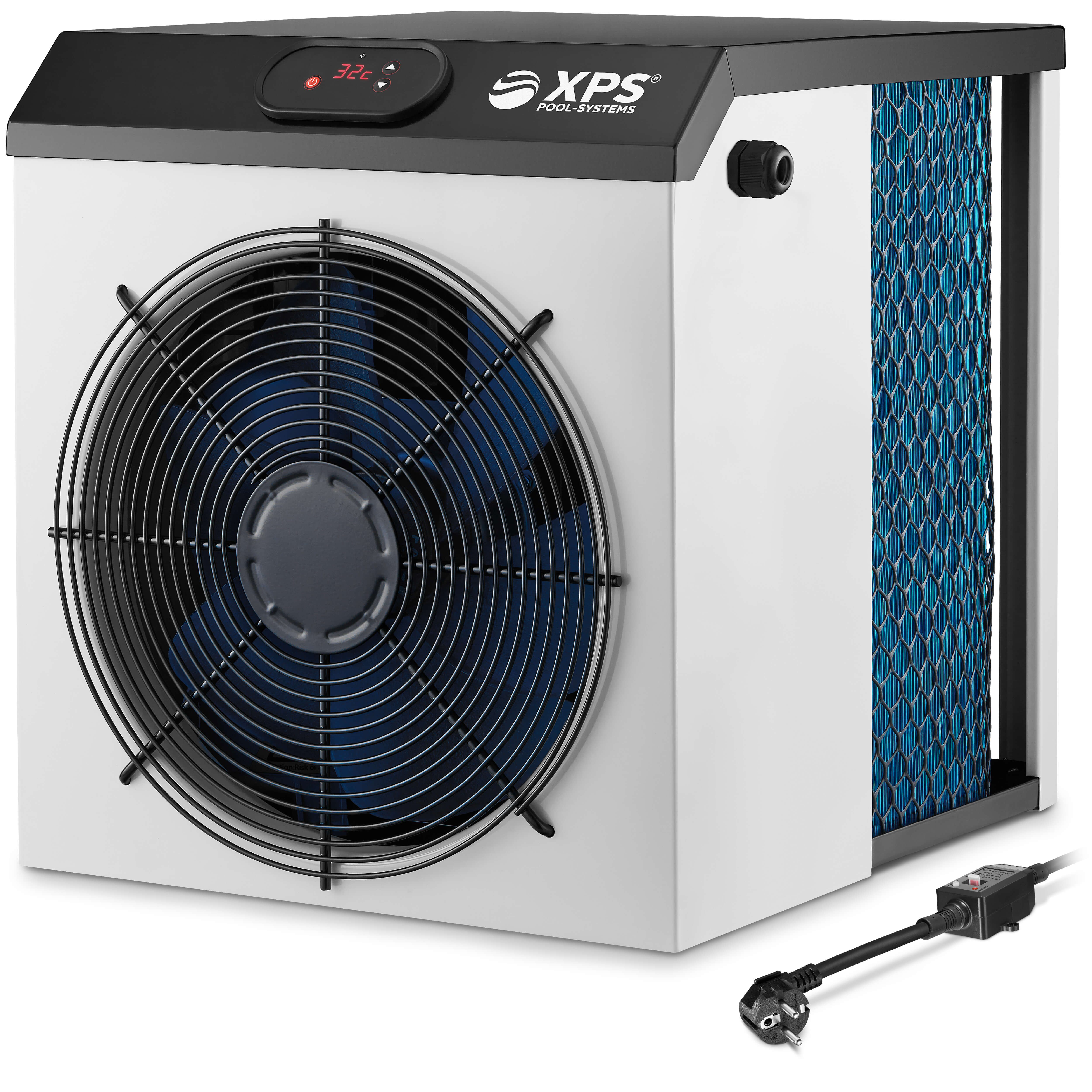 POOLSYSTEMS Pool-Wärmepumpe XPS-35 3,5 kW, 3.500 Watt bei nur 590 Watt Stromaufnahme