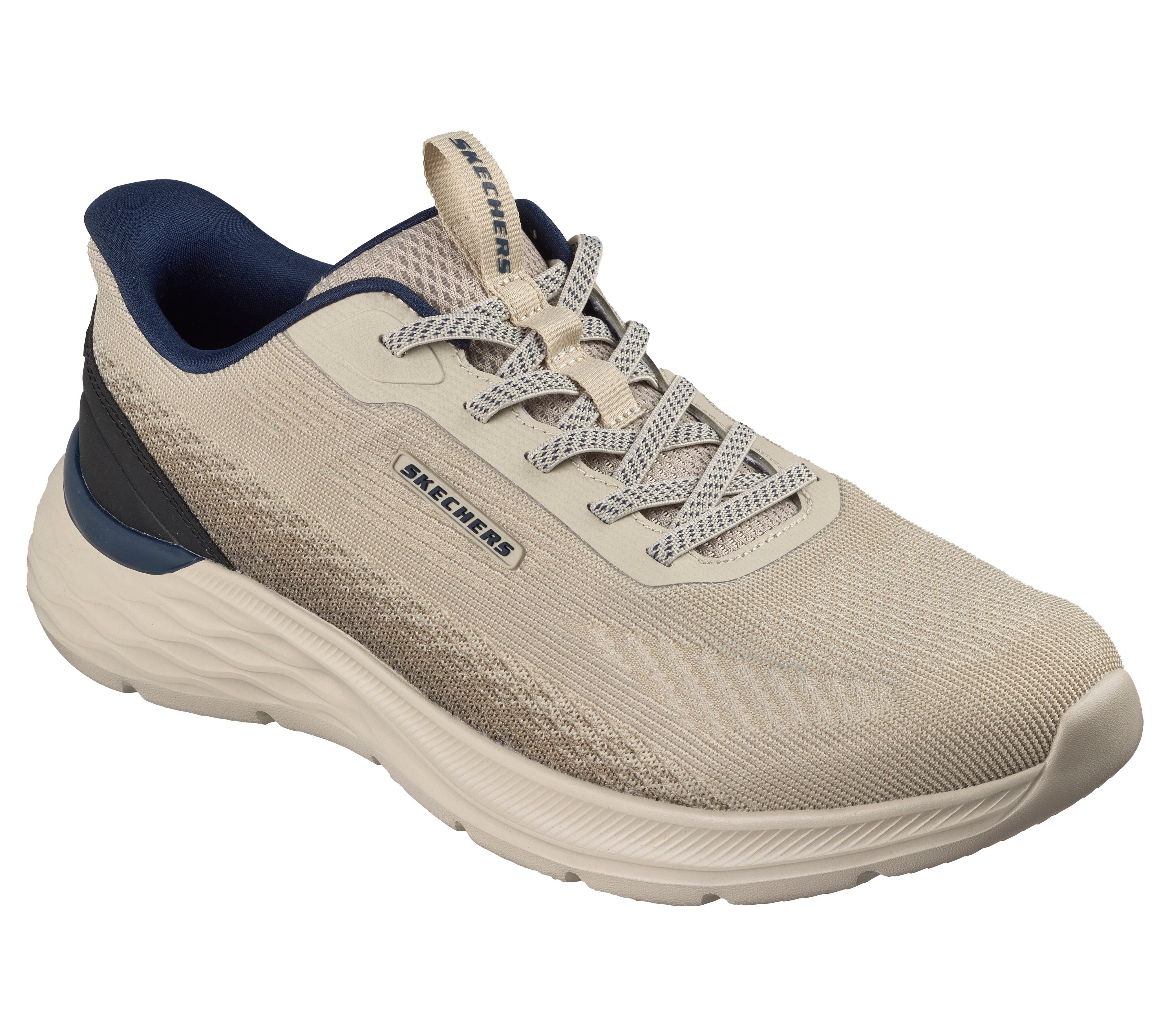Skechers GARNER Slip-On Sneaker Slipper, Schnürschuh mit Relaxed Fit