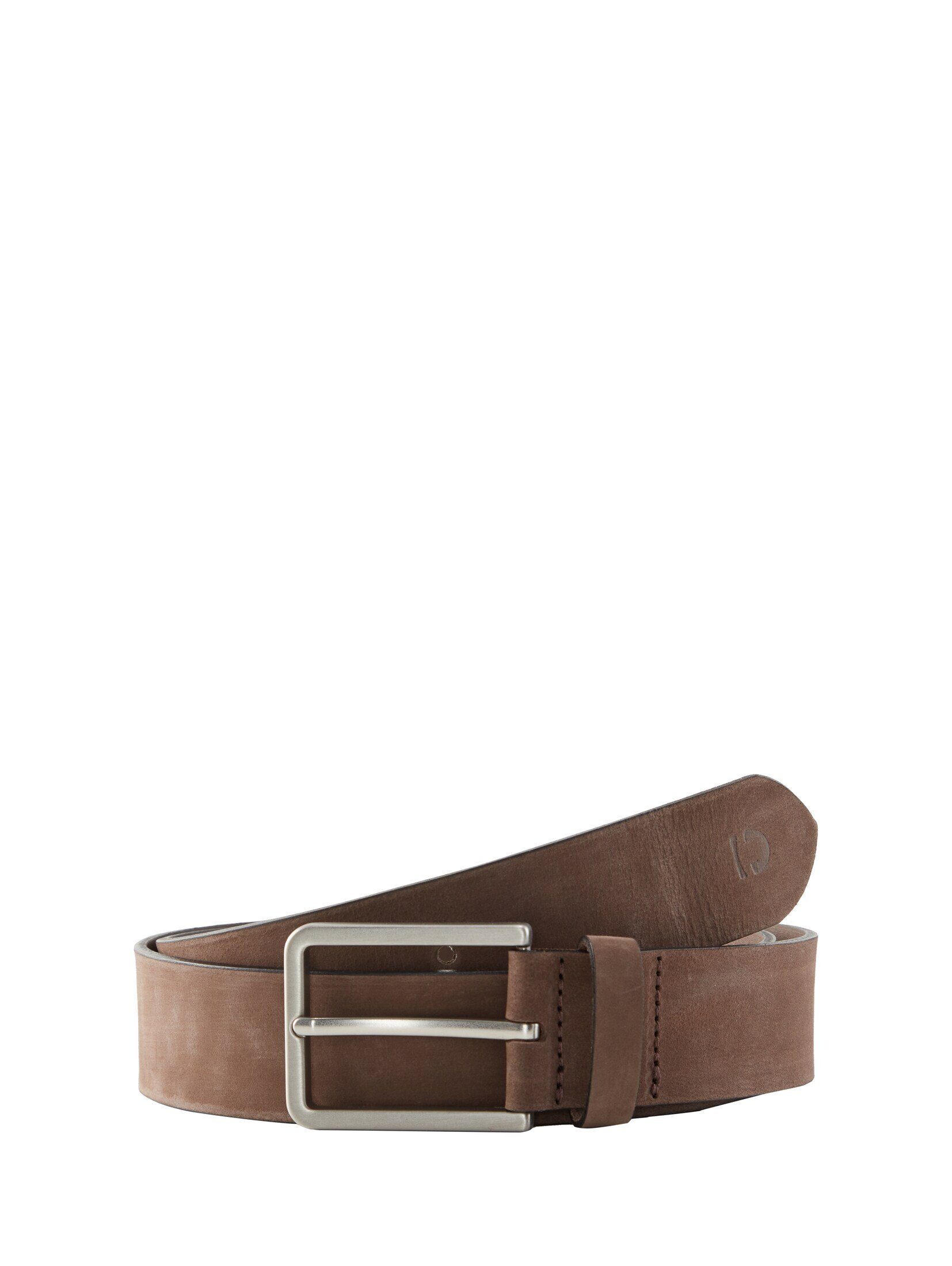 TOM TAILOR Denim Ledergürtel Belts TTCHARLIE Ledergürtel mit eckiger Dornsc günstig online kaufen