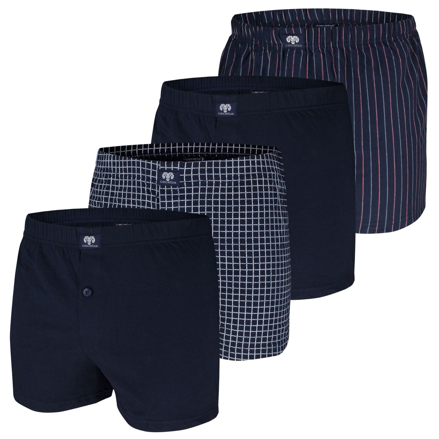 CECEBA Boxershorts Daytona Shorts (Set, 2-St) günstig online kaufen