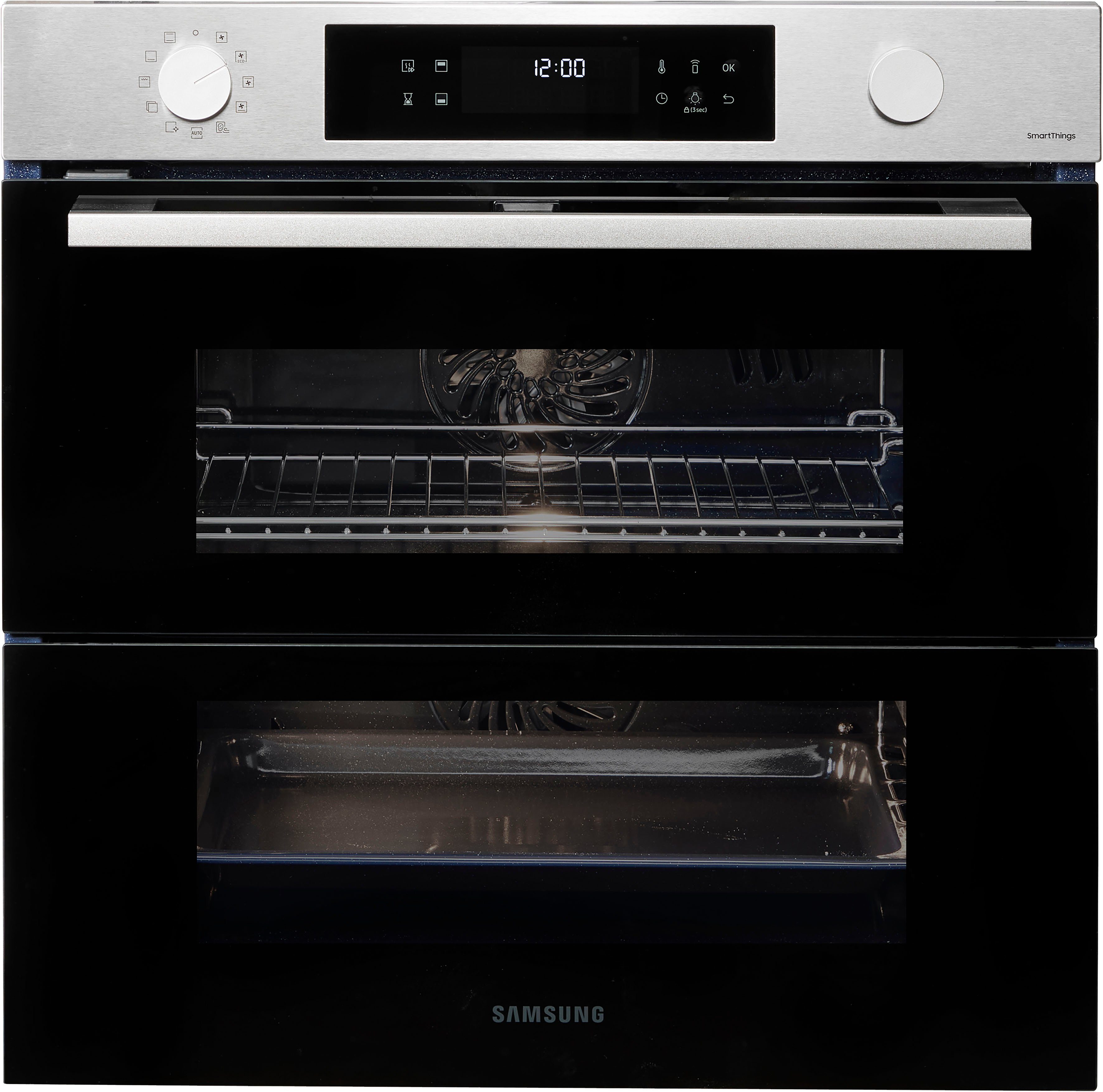 Dual Garräume. Pyrolyse Ein Ofen. Pyrolyse-Selbstreinigung, Flexibilität. Cook Maximale Backofen Zwei NV7B4530ZAS, Flex Samsung –