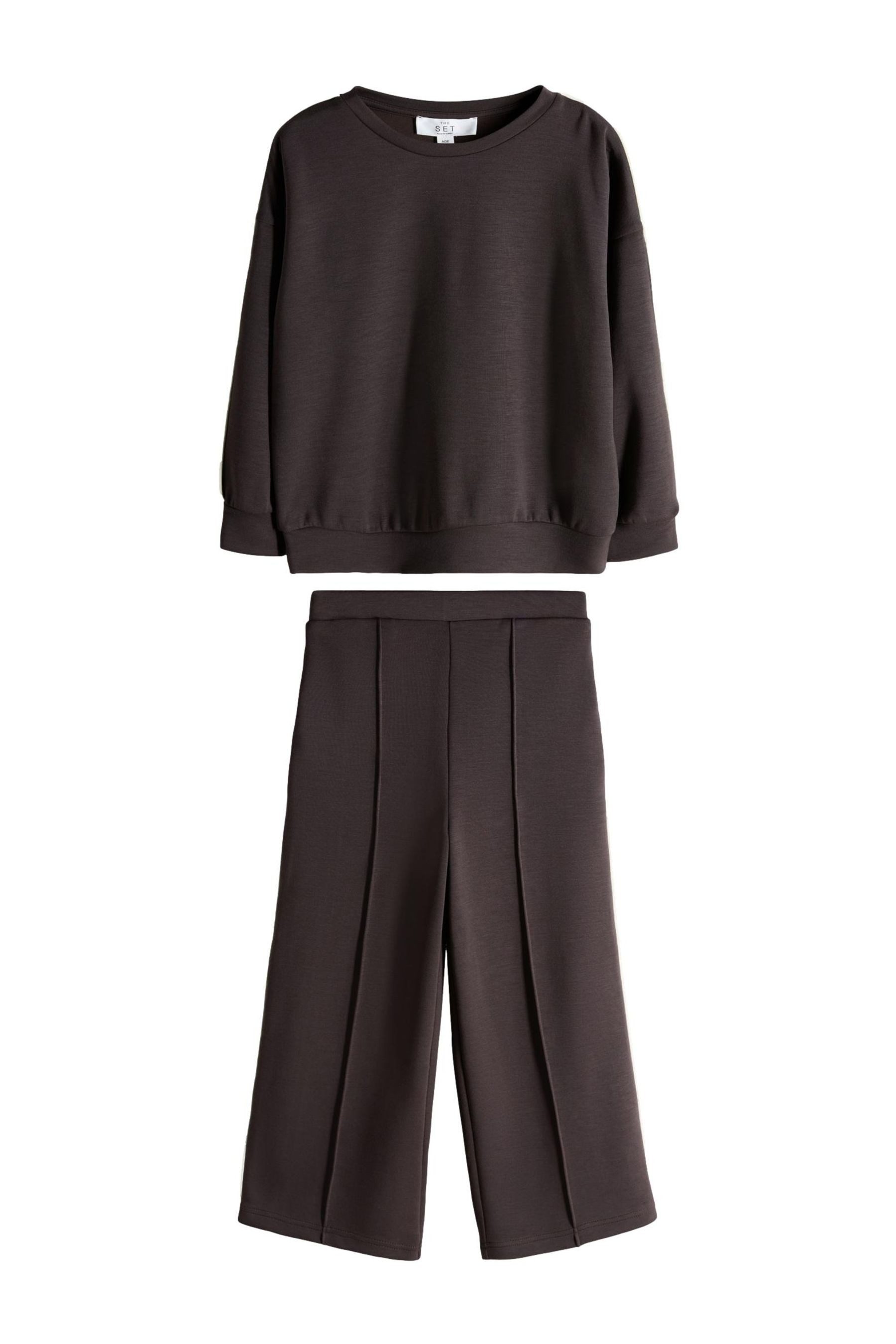 Sweatanzug The Set Oberteil aus Modal und Jogginghose