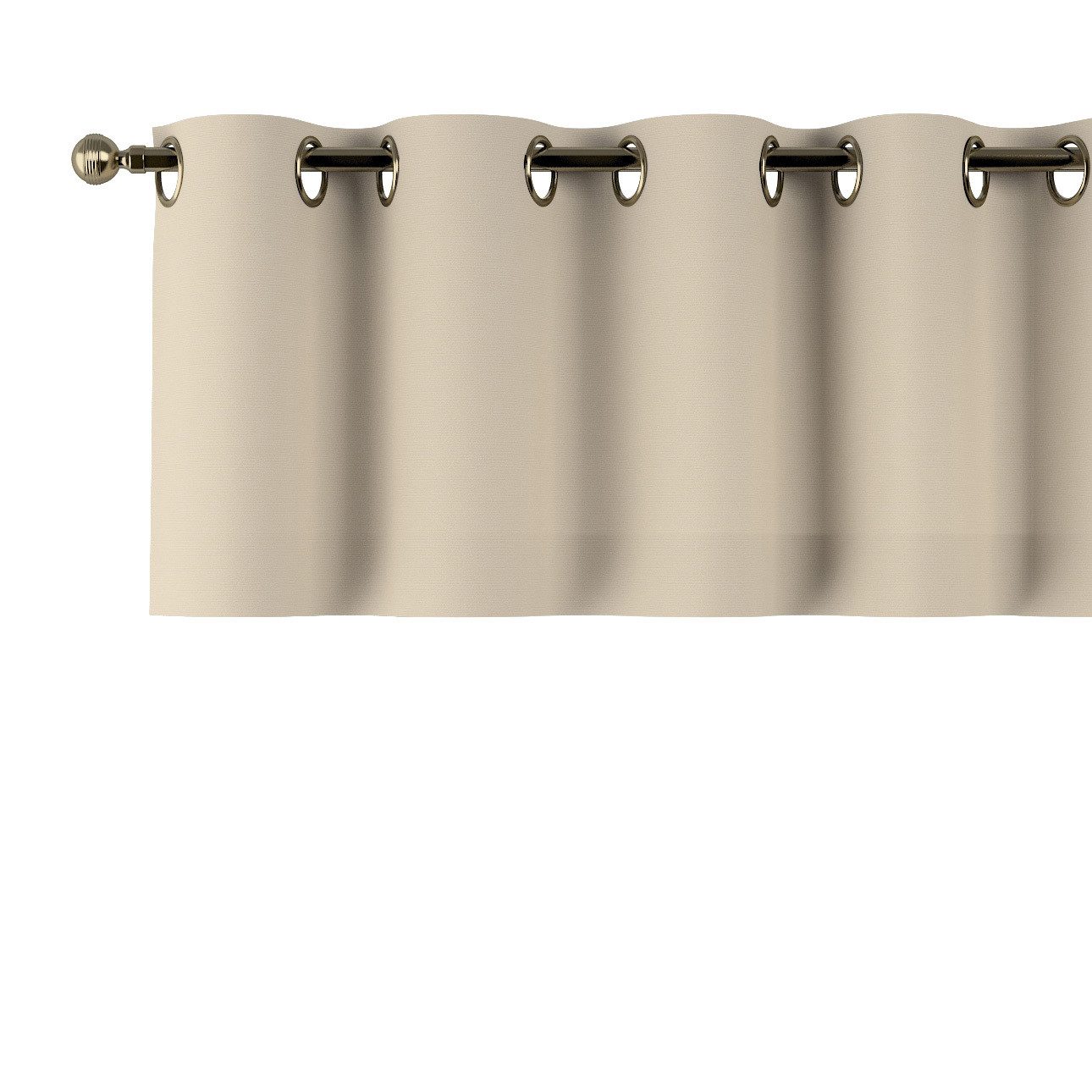 Dekoria Vorhang mit Ösen 130 x 40 cm, Cotton Panama