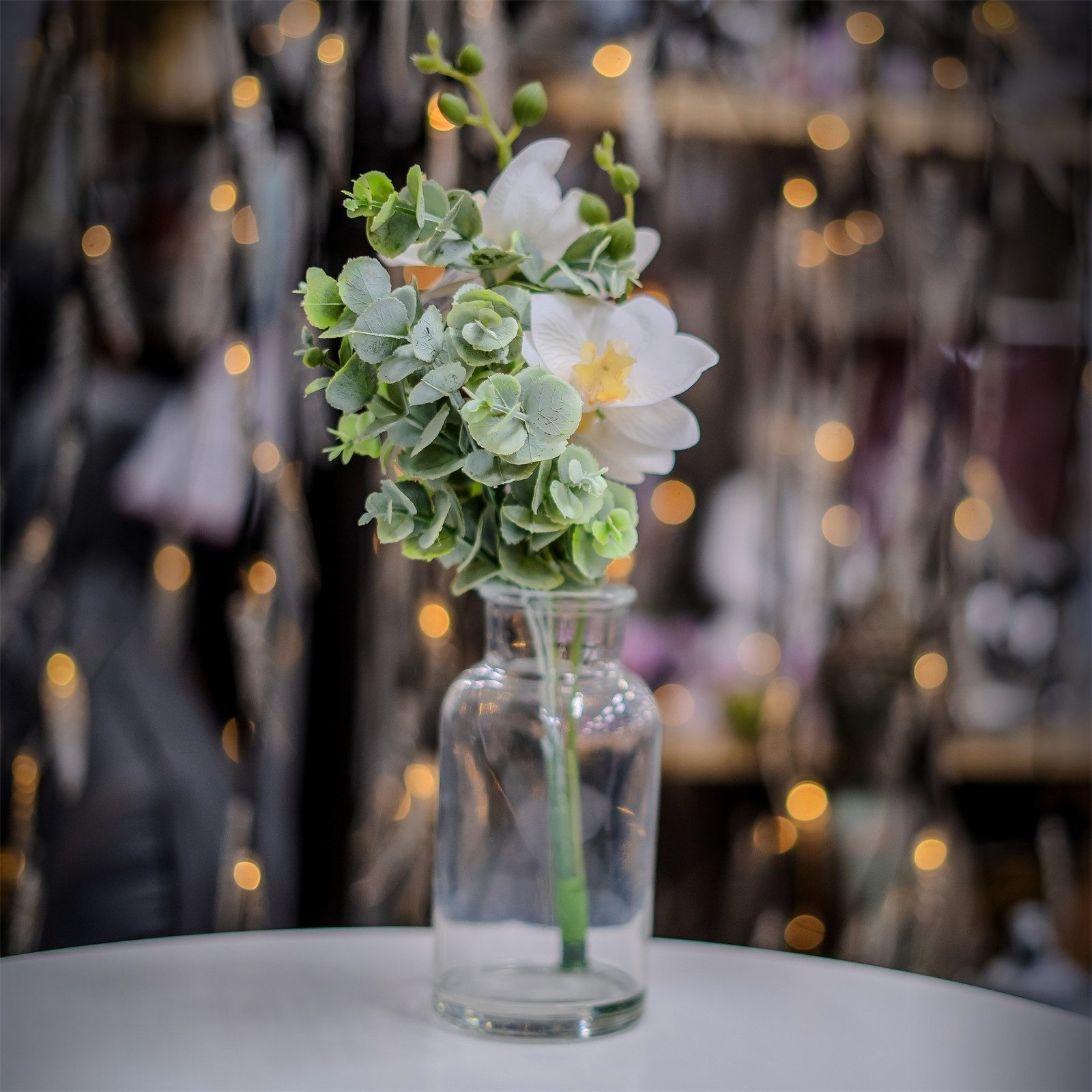 Kunstblume Kunstblume Orchidee in Vase Leilani günstig online kaufen