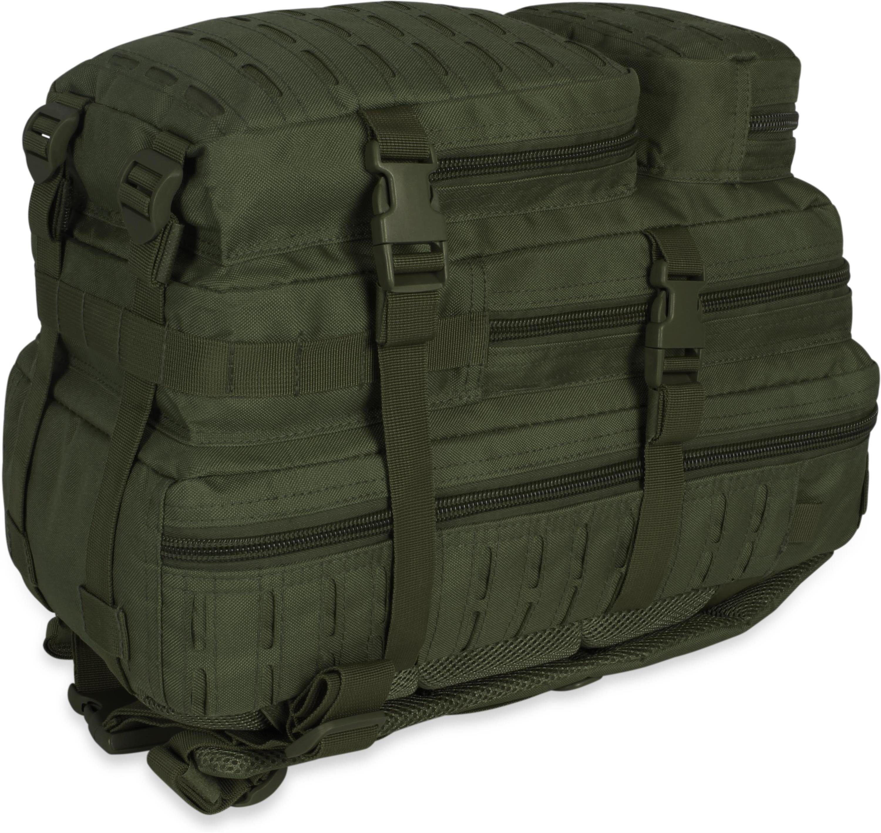 normani Daypack Daypack Rucksack 30 Liter Laser Tec, Assault Pack Tagesrucksack Taktischer Tagesrucksack