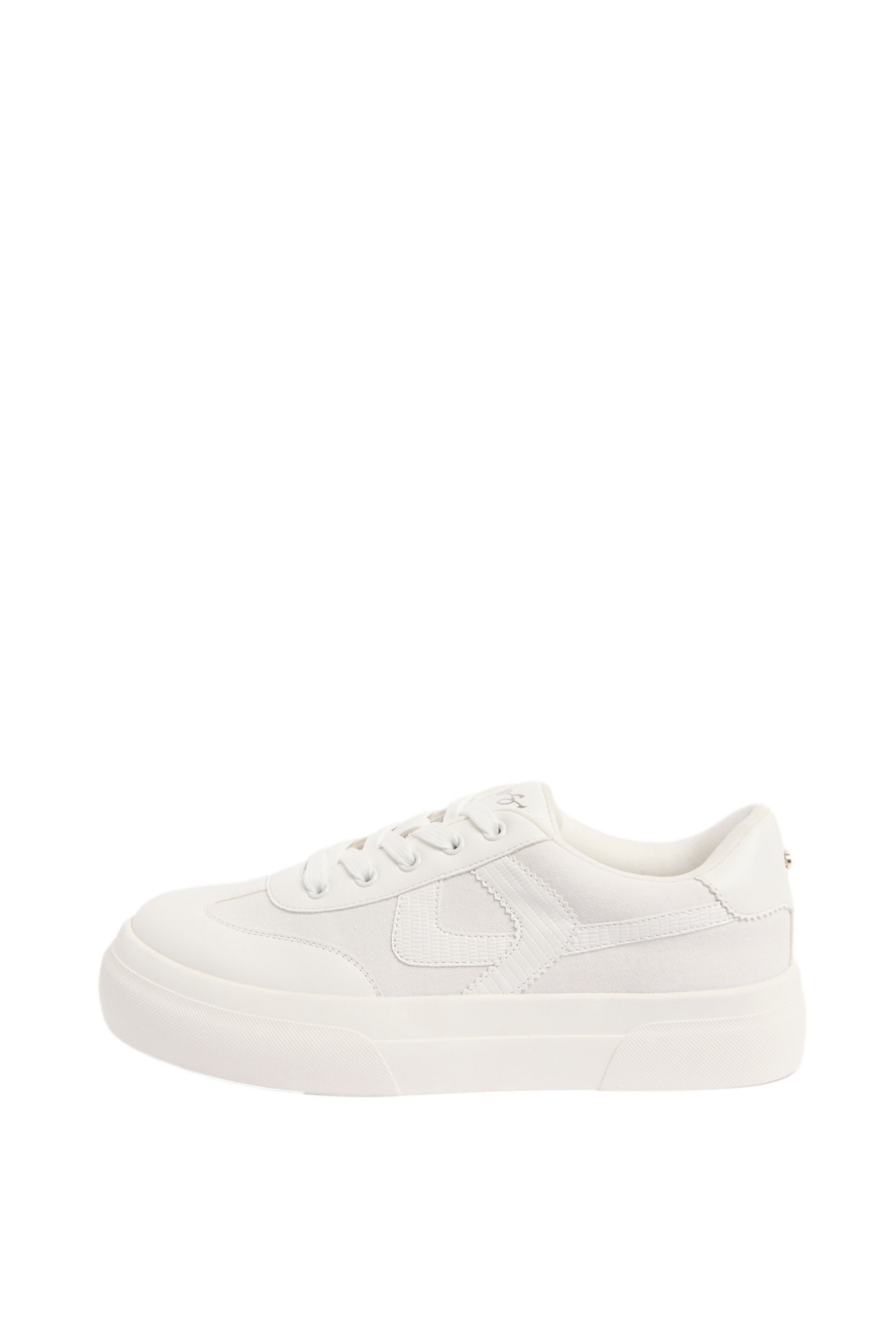 Lipsy Canvas-Schnürsneaker, weite Passform Sneaker