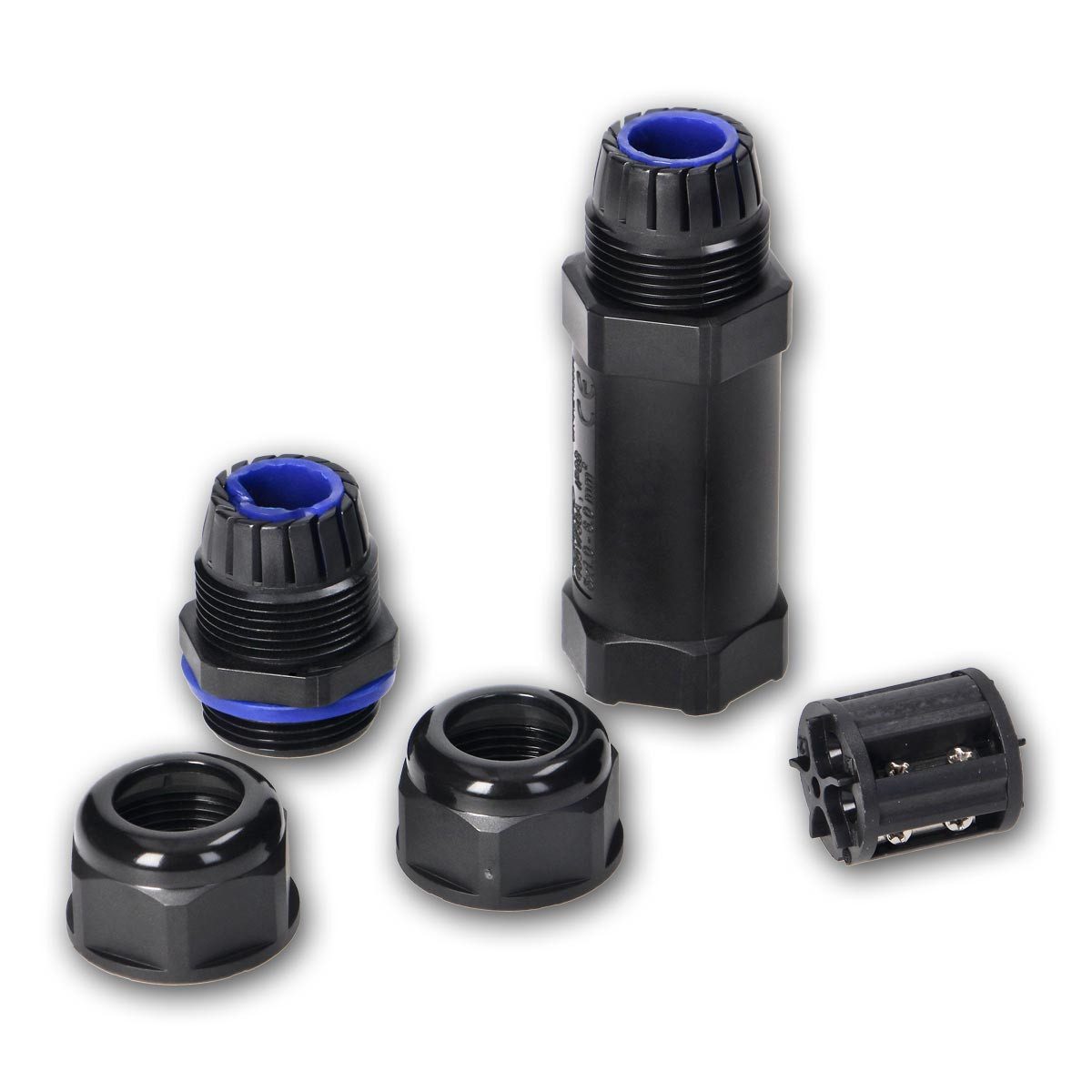 world-trading-net Kabelverbinder-Sortiment Standard-Kabelmuffe für 5x6mm², IP68, UV-stabil