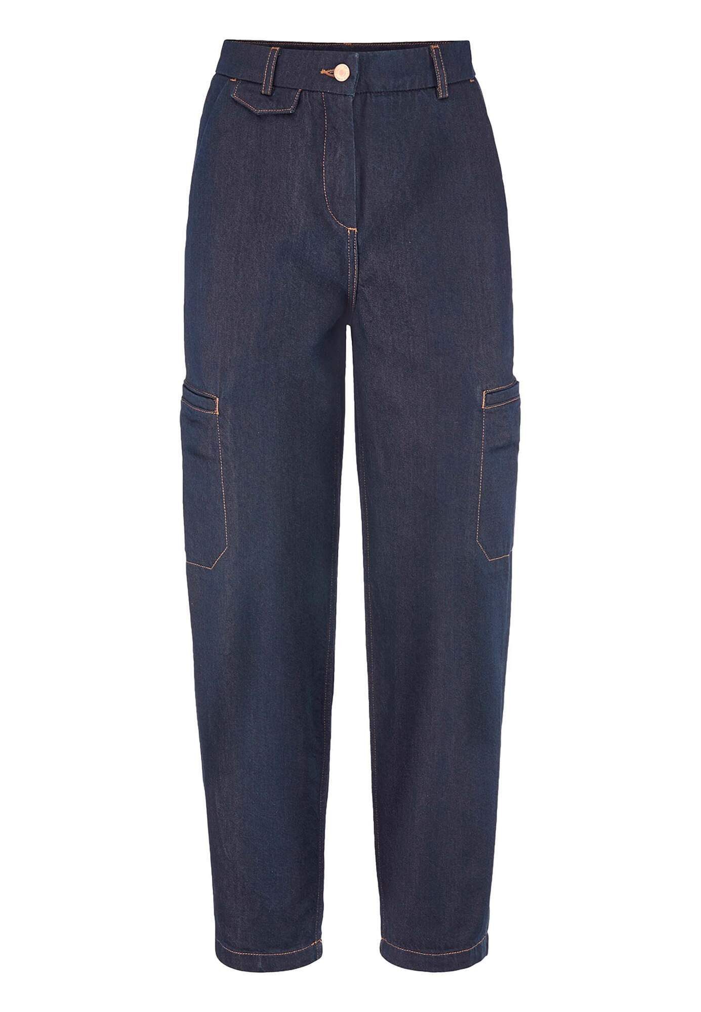 Hessnatur Bequeme Jeans aus reinem Bio-Denim (1-tlg) aus reinem Bio-Denim