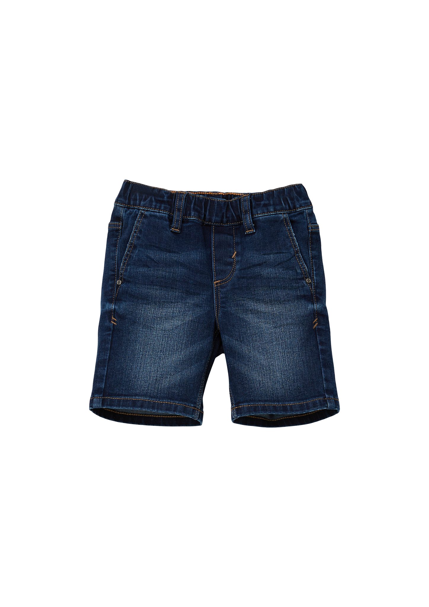 s.Oliver Jeansshorts / Leg Rise Straight / Fit Mid Regular Jeans Pelle Waschung 