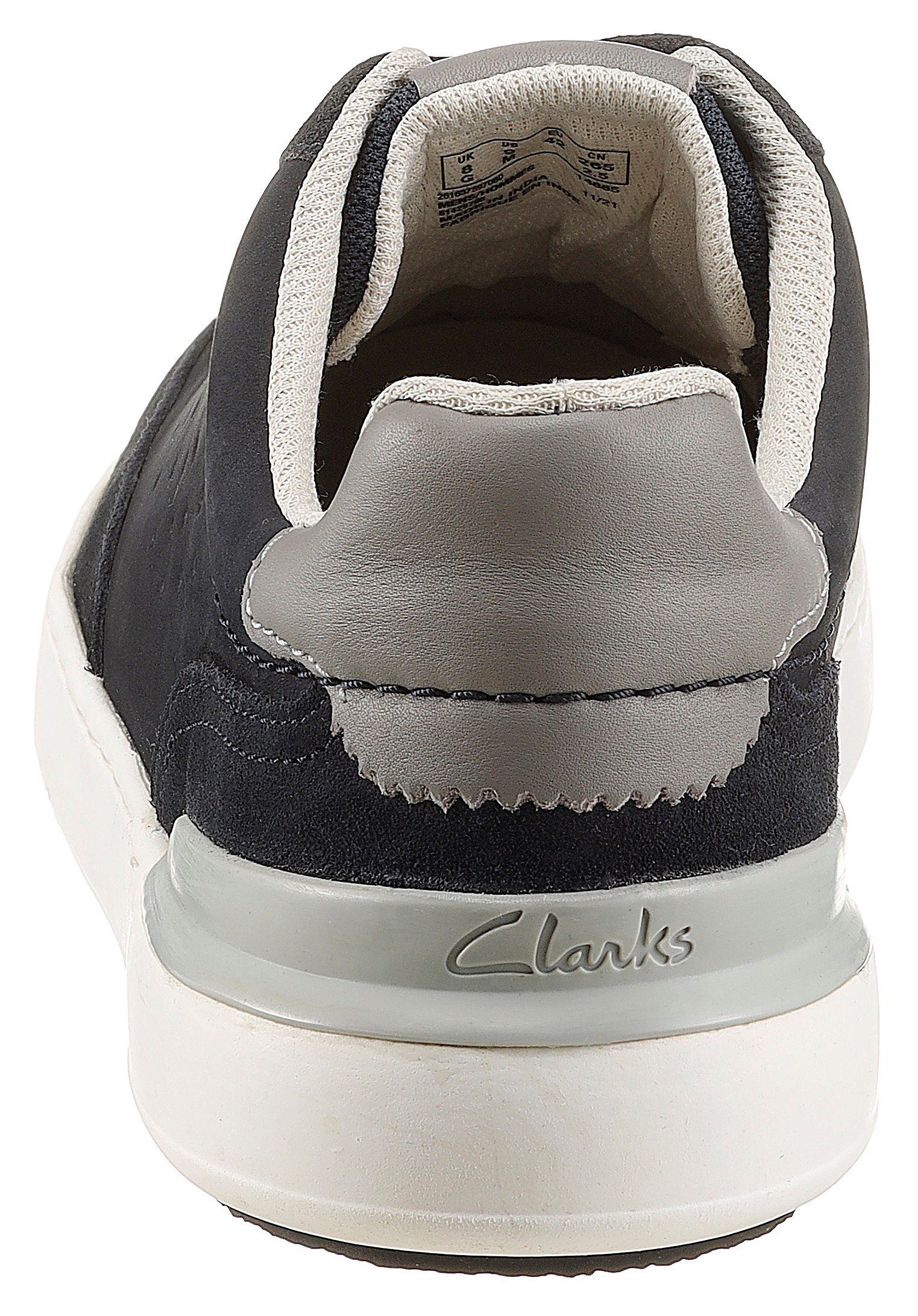 Schuhe Sneaker Clarks COURTLITE-TOR Sneaker mit feiner Perforation